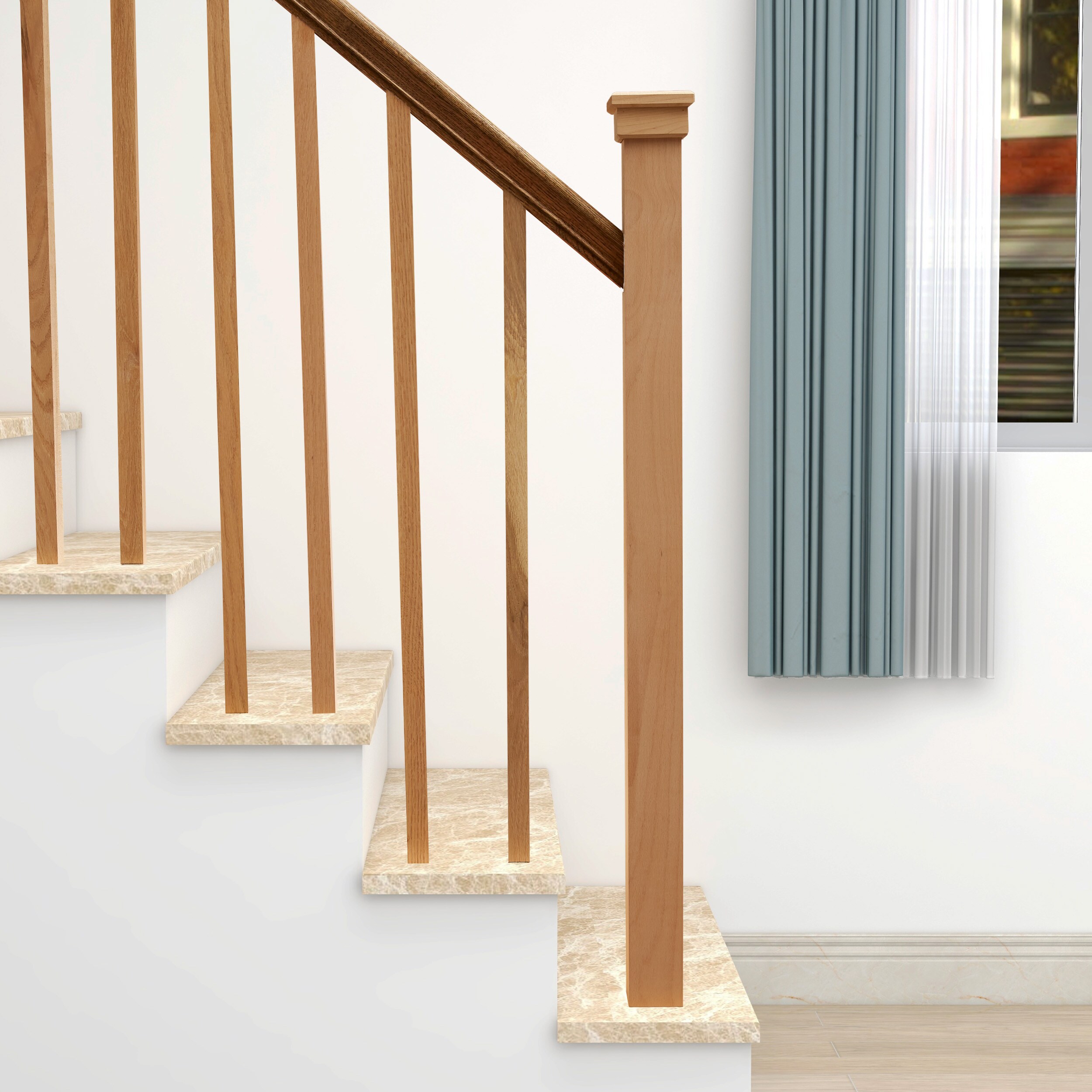 RELIABILT WGE300ALD Interior-Stairpart-Newel-Posts - View #5