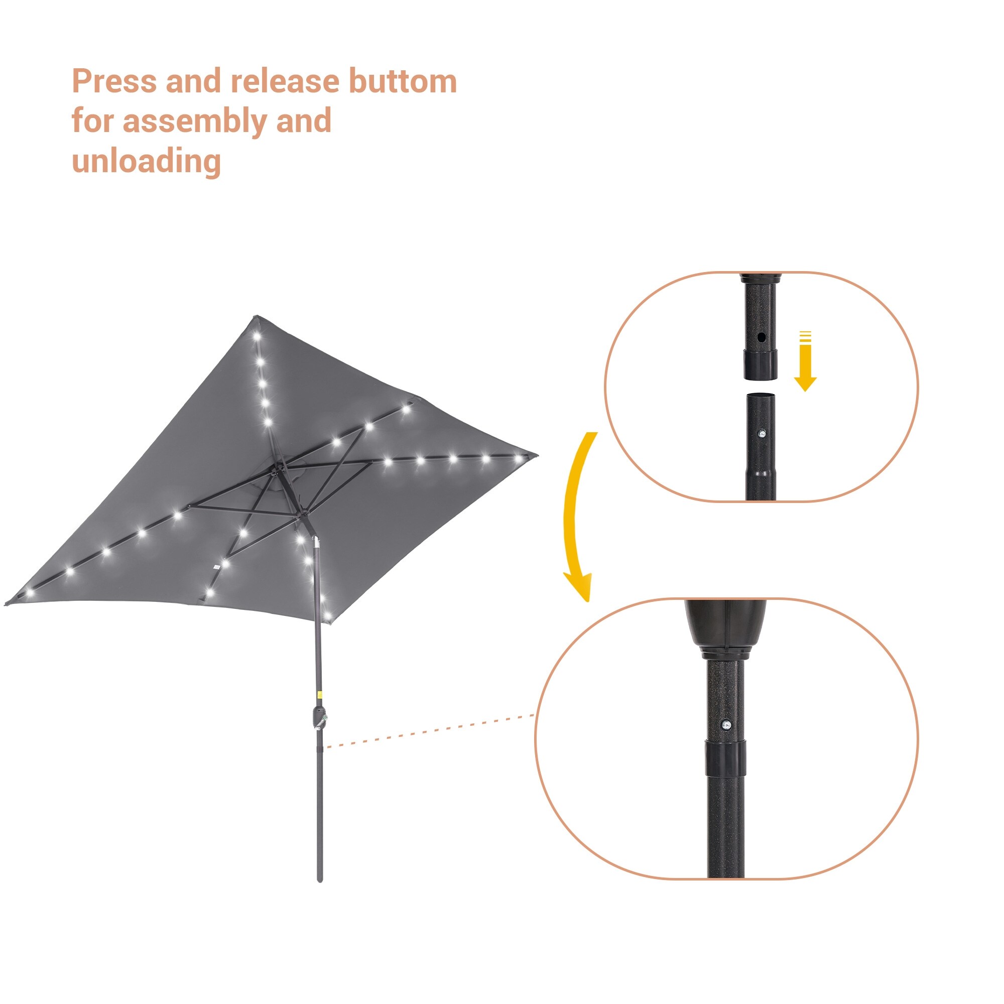 ACEGOSES LW-320A-LED Umbrellas-2 - View #6