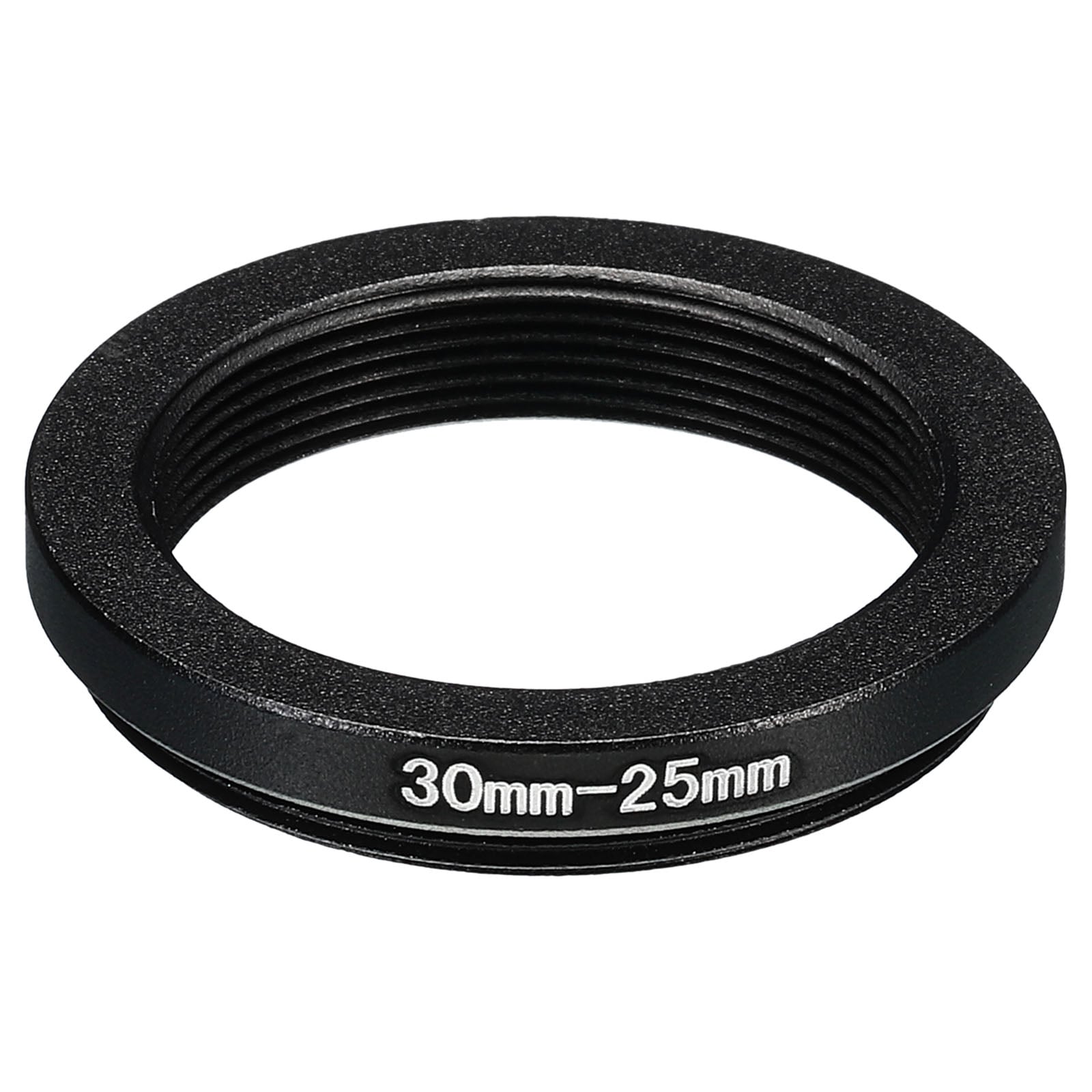 PATIKIL 30mm-25mm Metal Step Down Ring Camera Lens Filter Adapter Ring Aluminum Filter Adapter Ring for Camera Lenses Hood Black