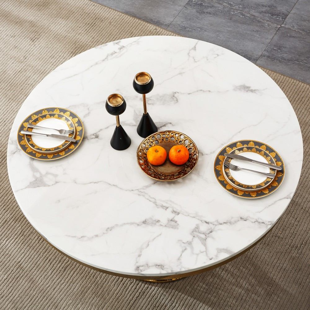 Coolbibila ALAYA-TABLE-GOLD Dining-Tables - View #6