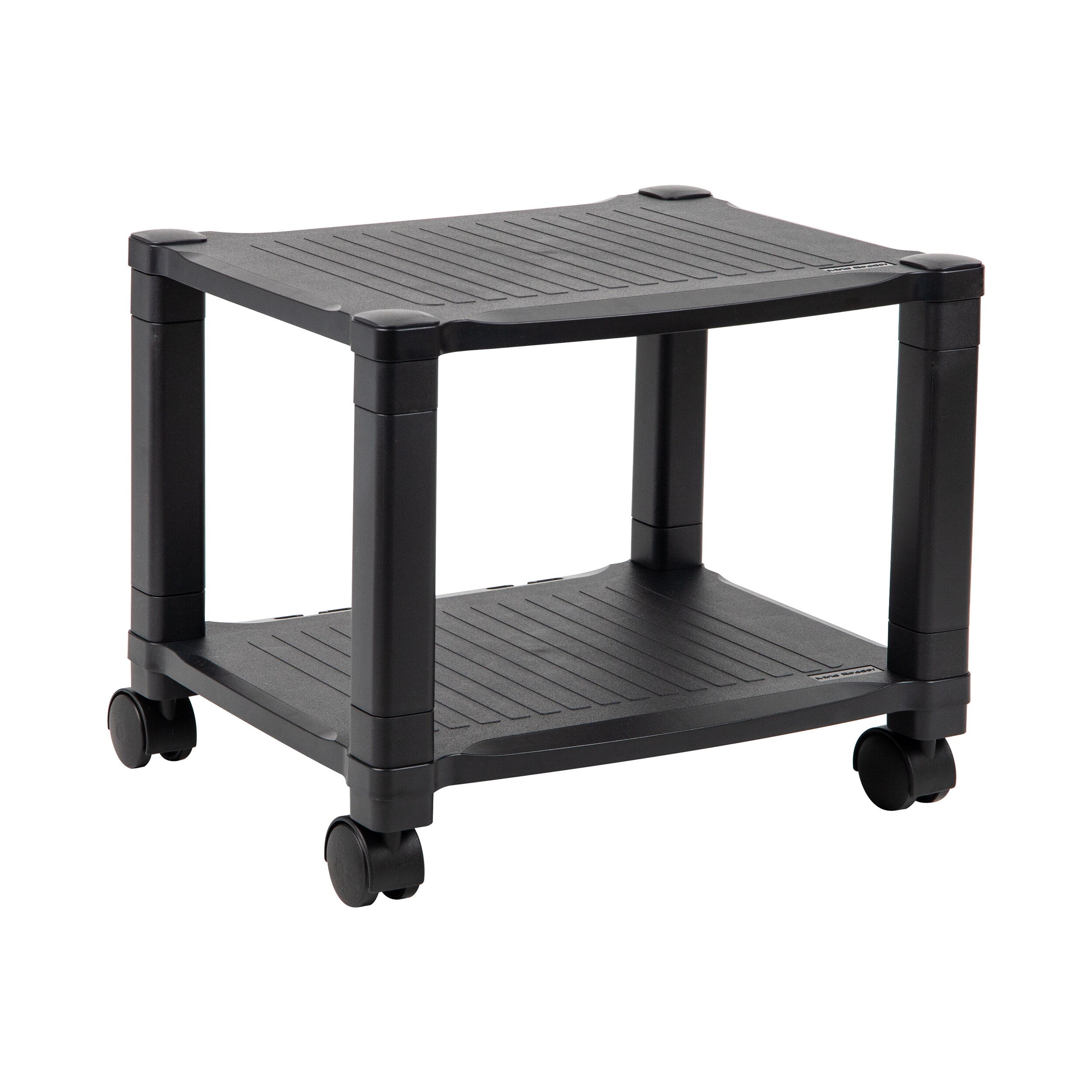 Wheeled Office/Home Printer Stand & Cabinet w/ 2 Variable Shelves Black, 1  Unit - Kroger