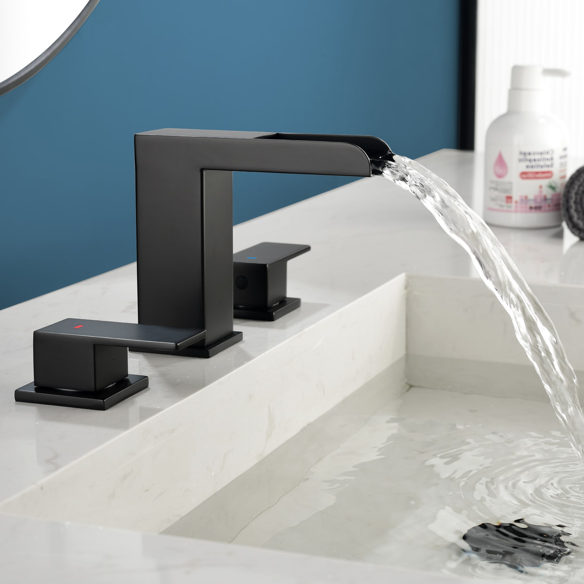 WELLFOR WF-B3371-MB Lavatory-Faucets - View #3