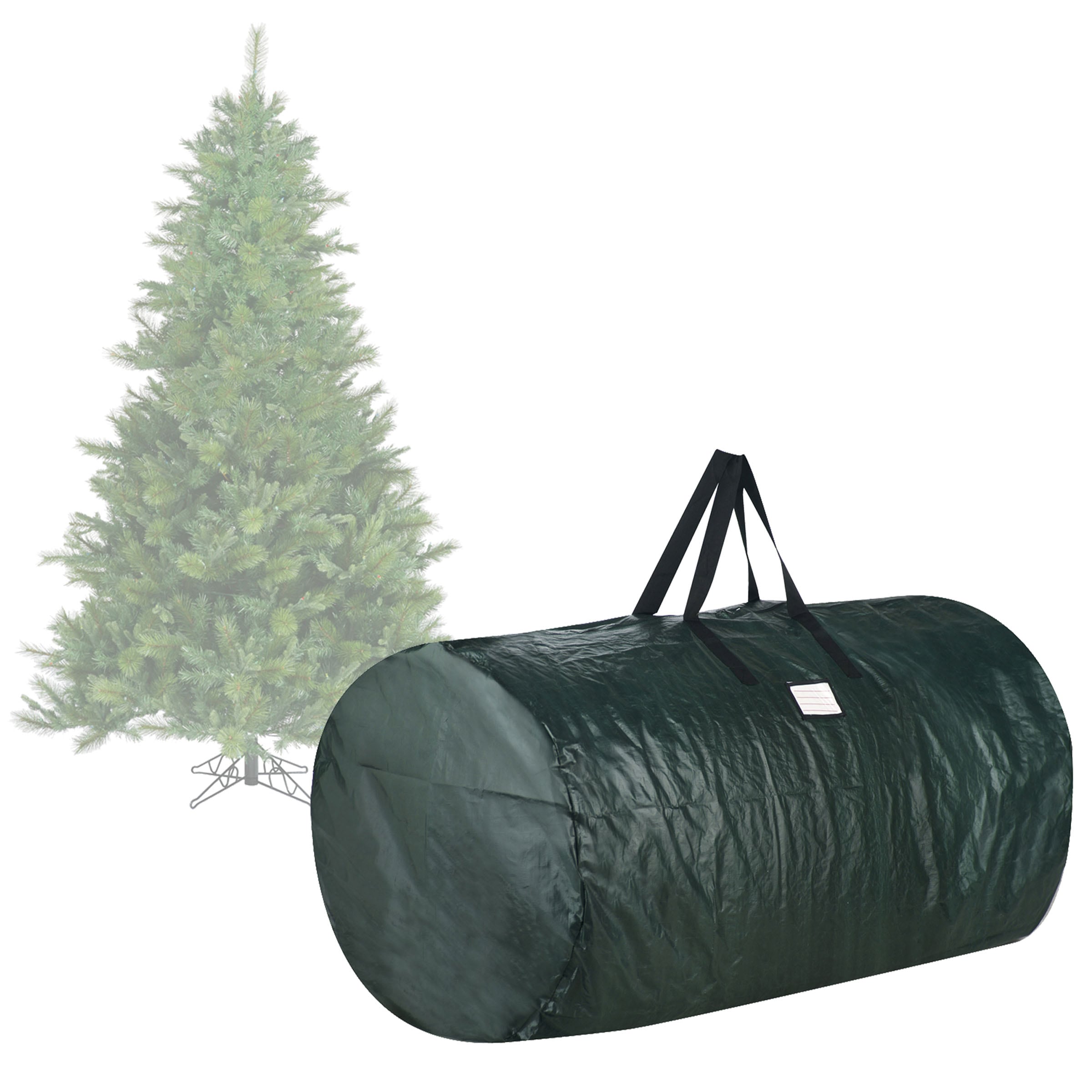 Hastings Home 395784TIB Green Christmas Tree Storage Bag (For Trees 6.1-ft-7-ft Tall)