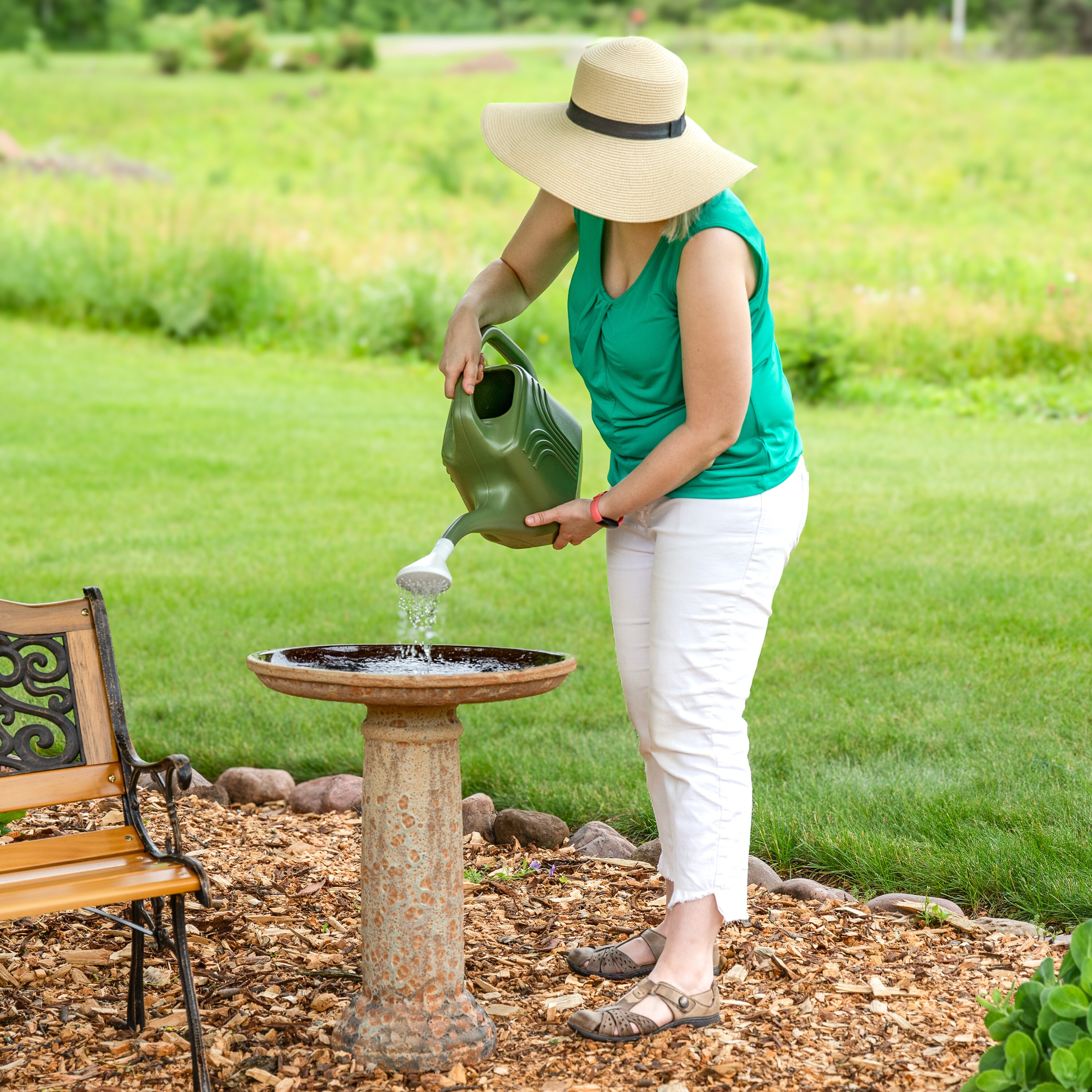 Sunnydaze Decor VBD-561 birdbaths - View #10