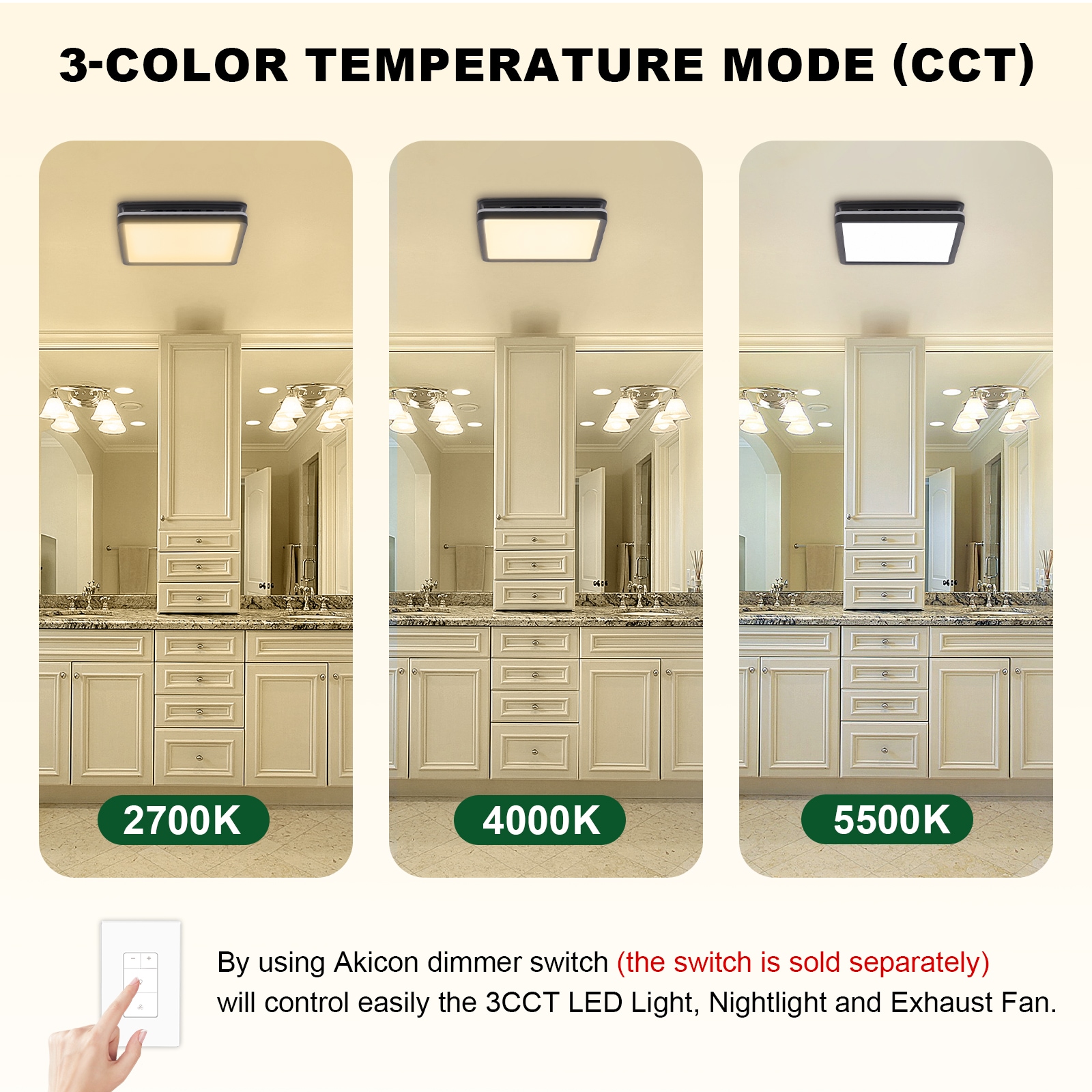 Akicon AK1314K2-B Bath-Fans - View #4