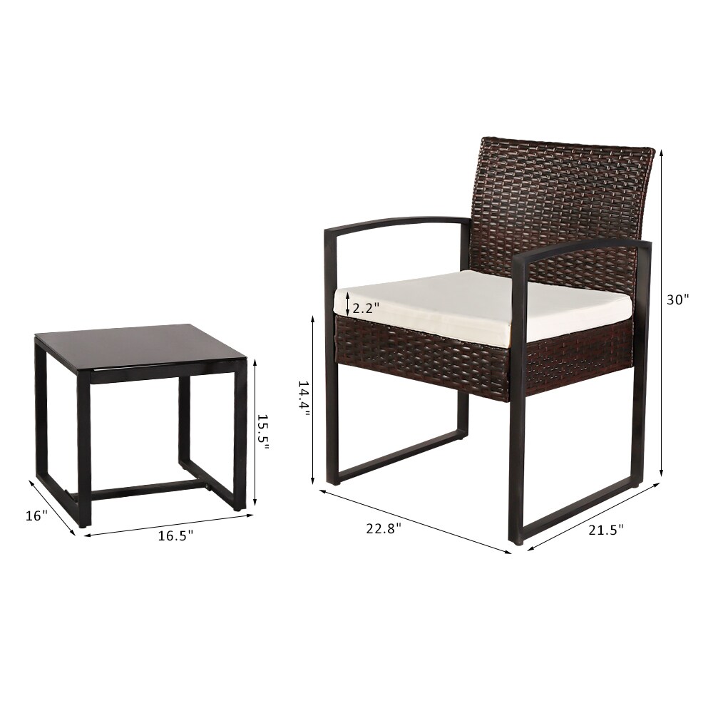 Winado 536570279459 Patio-Conversation-Sets - View #10