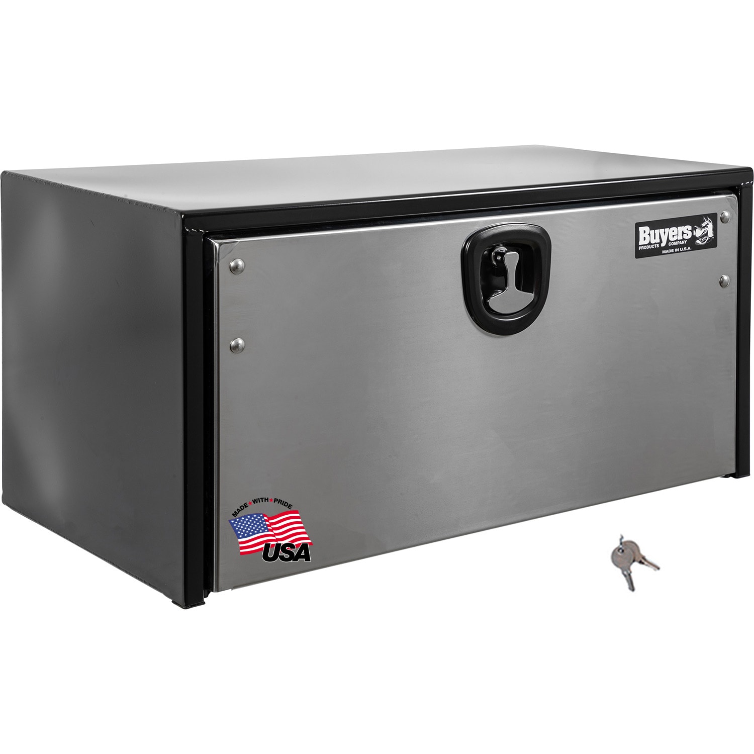 Buyers Products 1702705MPP 36-in x 18-in x 18-in Black Steel Steel Underbody Truck Tool Box