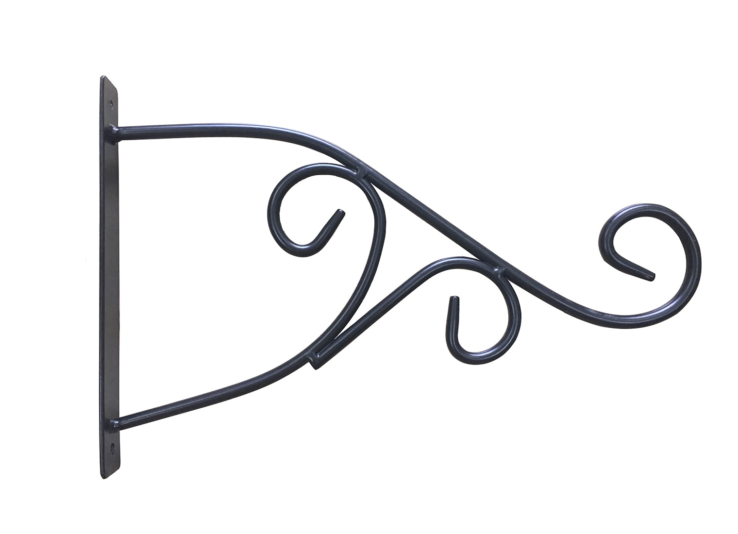 Style Selections 13.75-in Black Steel Plant Hook(s) in the Plant Hooks  department at