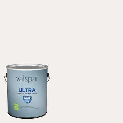 Valspar Ultra Flat Swiss Coffee 7002 16 Latex Interior Paint Primer 1 Gallon In The Department At Com - Vista Paint White Shadow Color