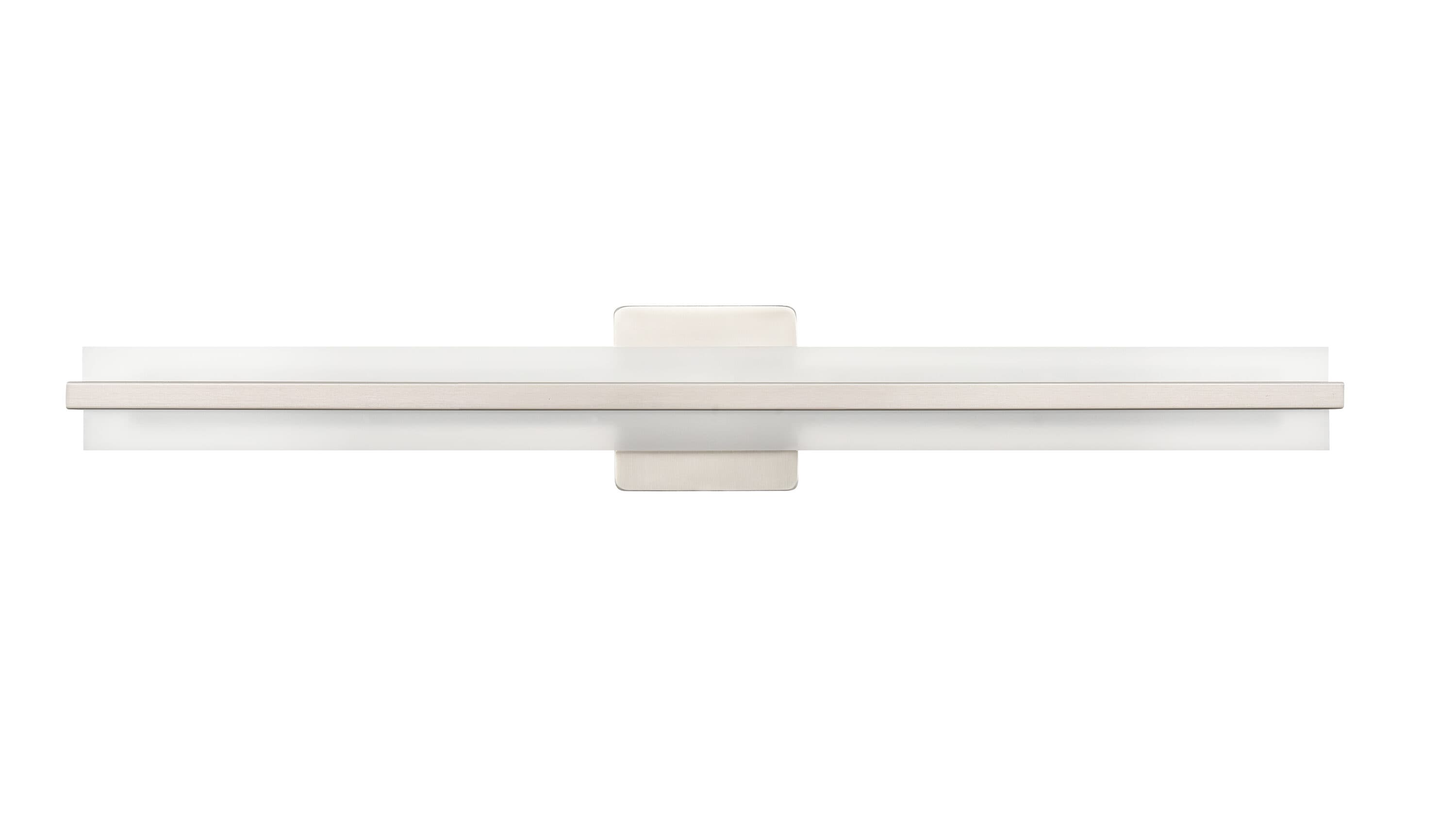 Millennium Lighting 7551-BN Tron 36-in 1 -Light Matte Black Integrated LED Modern/contemporary Vanity light bar