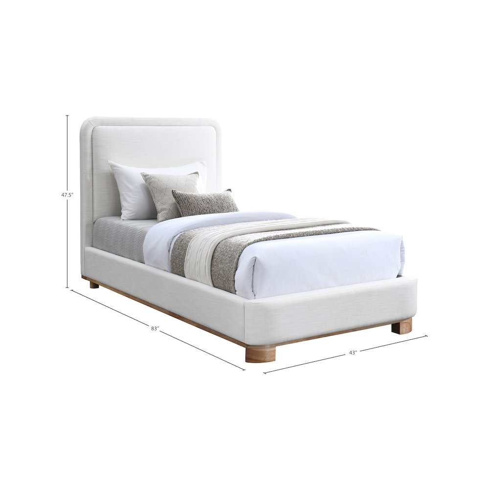 Meridian B1201CREAM-T beds - View #6