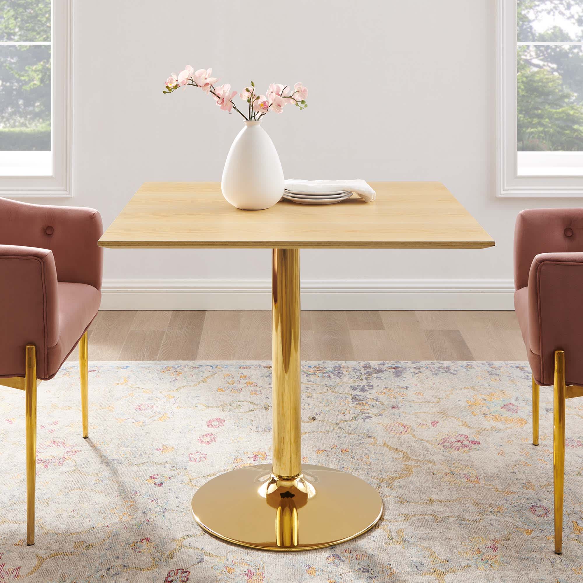 Modway EEI-4745-GLD-NAT Dining-Tables - View #2