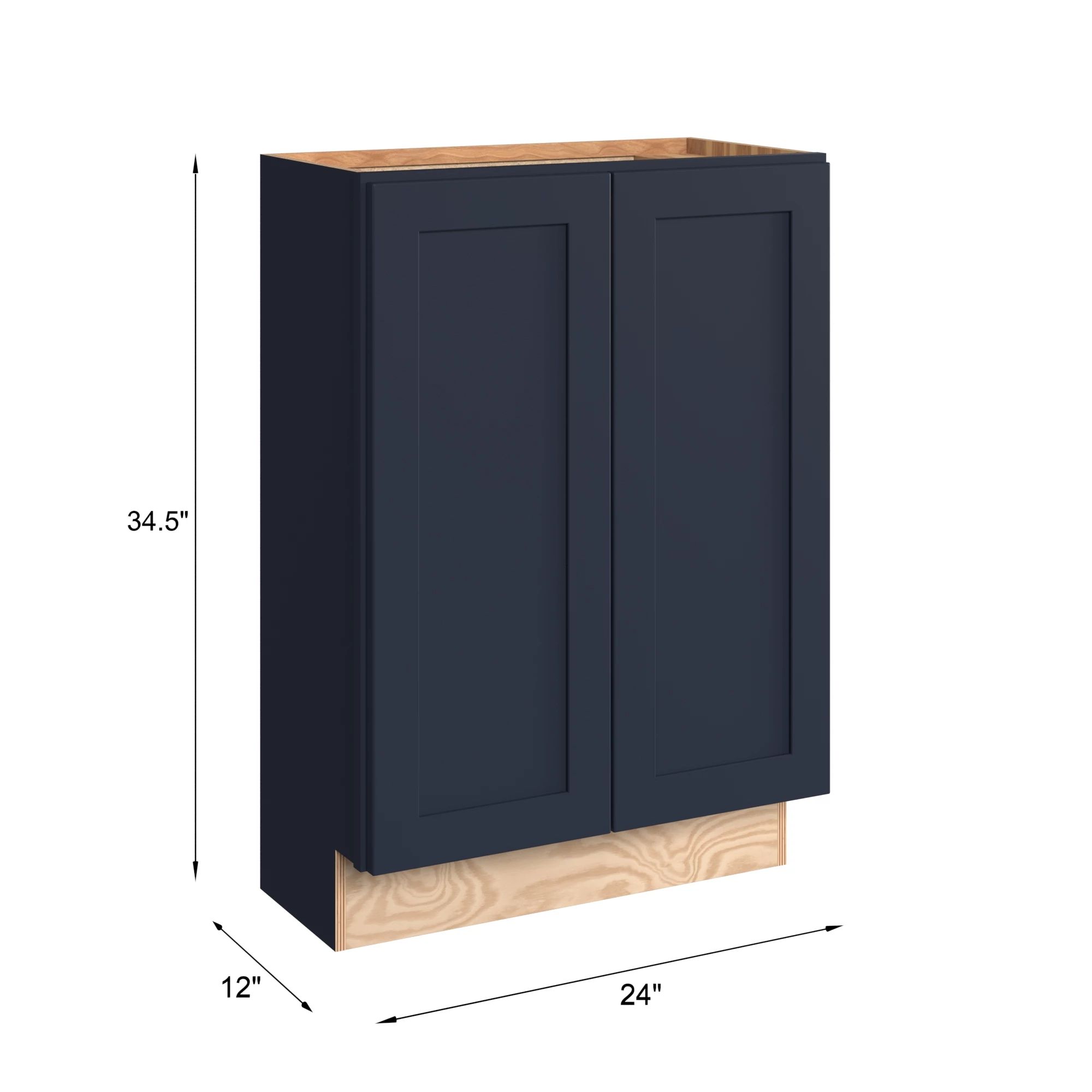 KraftMaid Momentum B2412.FHG77 Cabinets-Kitchen - View #3