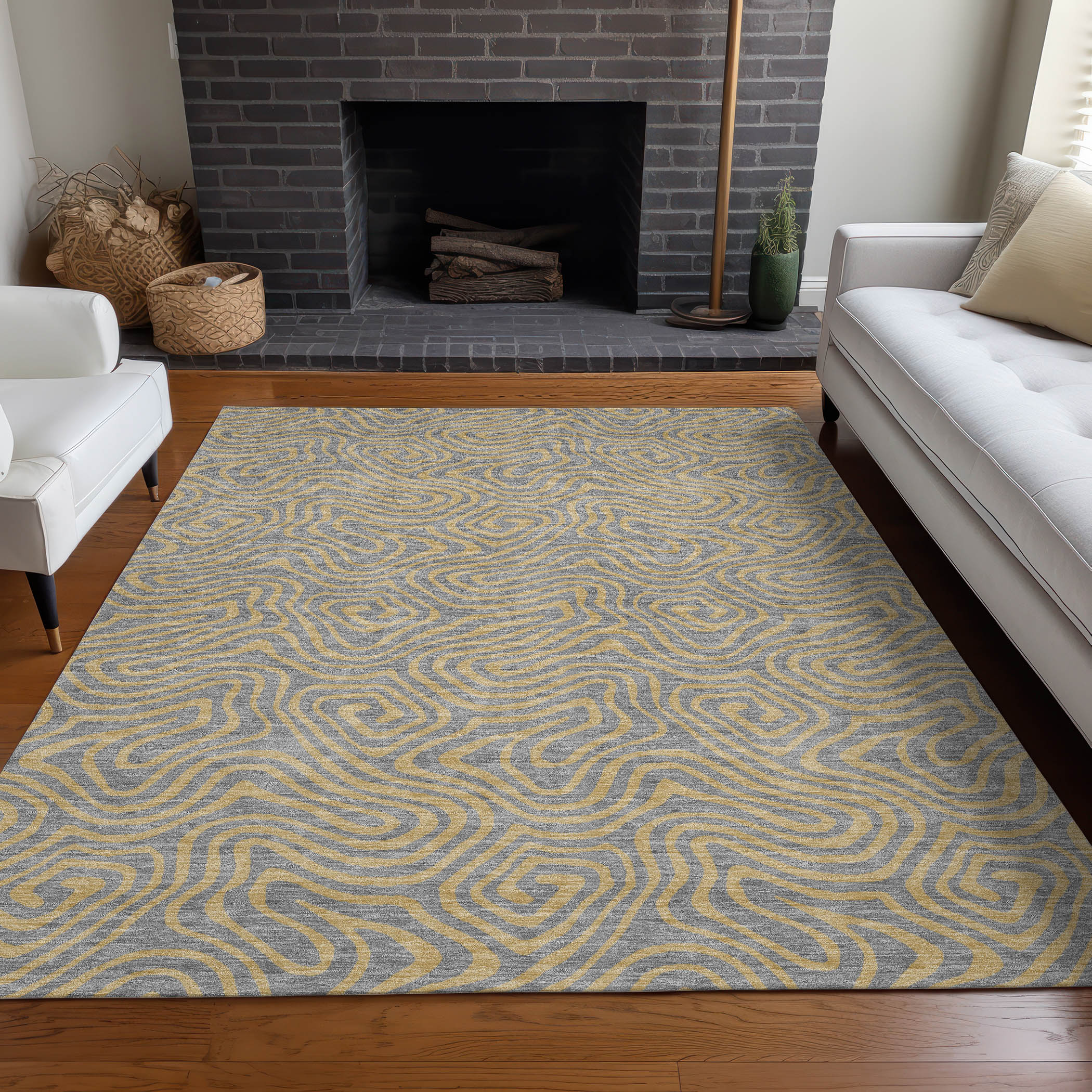 Addison Rugs ACN1031GY30X46 rugs - View #7