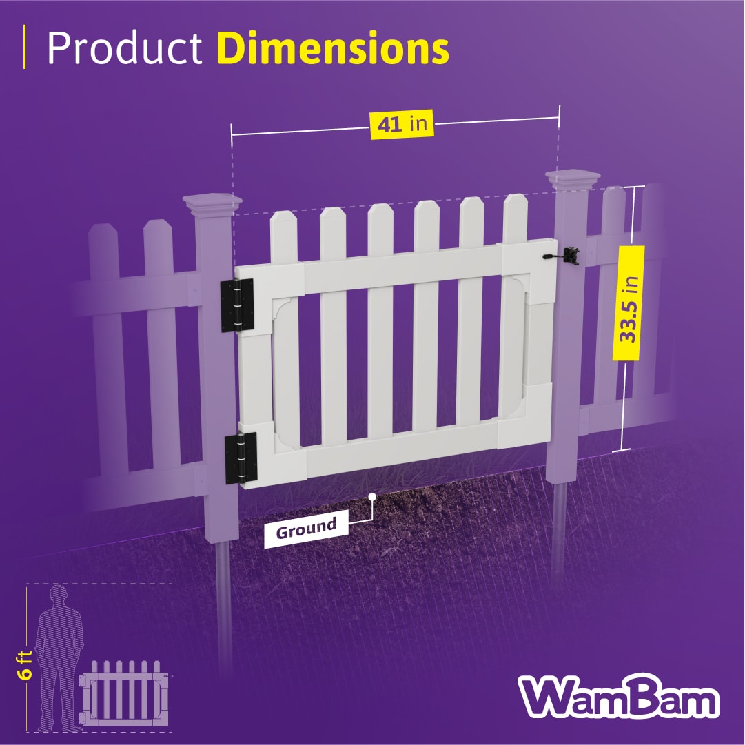WamBam Fence ZP19004 Vinyl-Fence-Panels - View #7