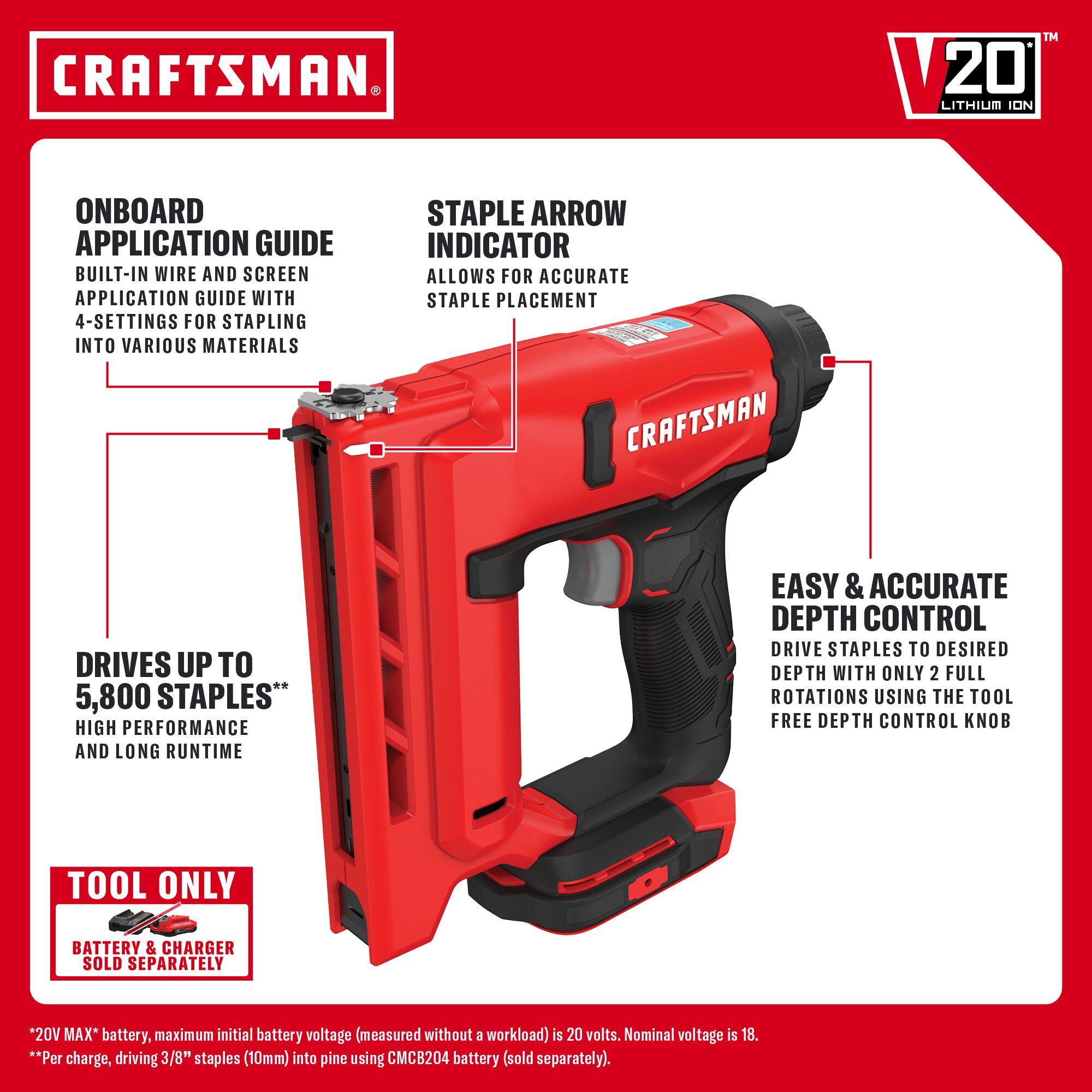 CRAFTSMAN CMCN410B Pneumatic-Staplers - View #2