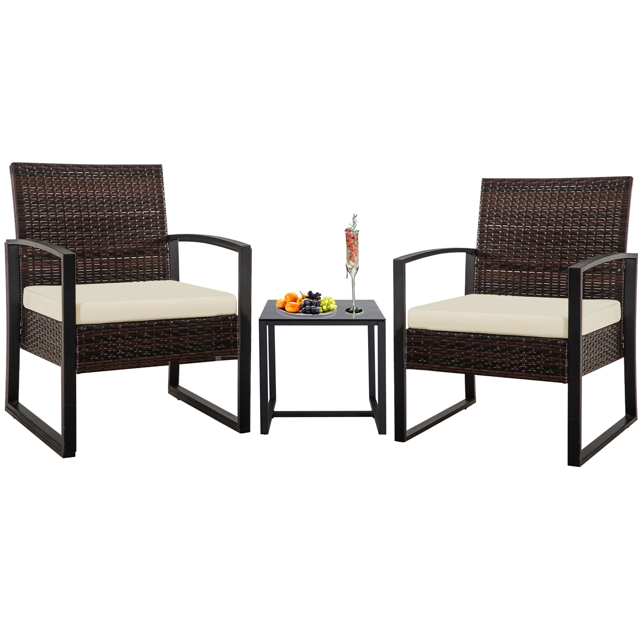 FOREST HOME HB002-BKGY Patio-Conversation-Sets - View #3