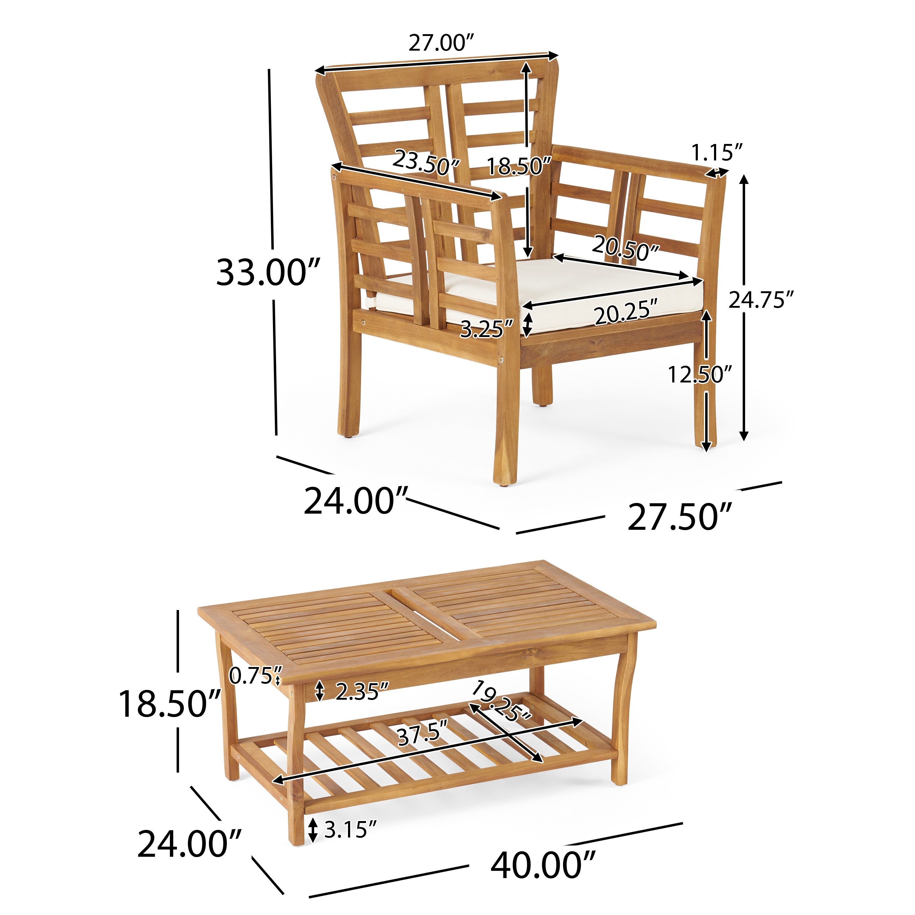 ToolCat LS2-141-HW Patio-Conversation-Sets - View #4