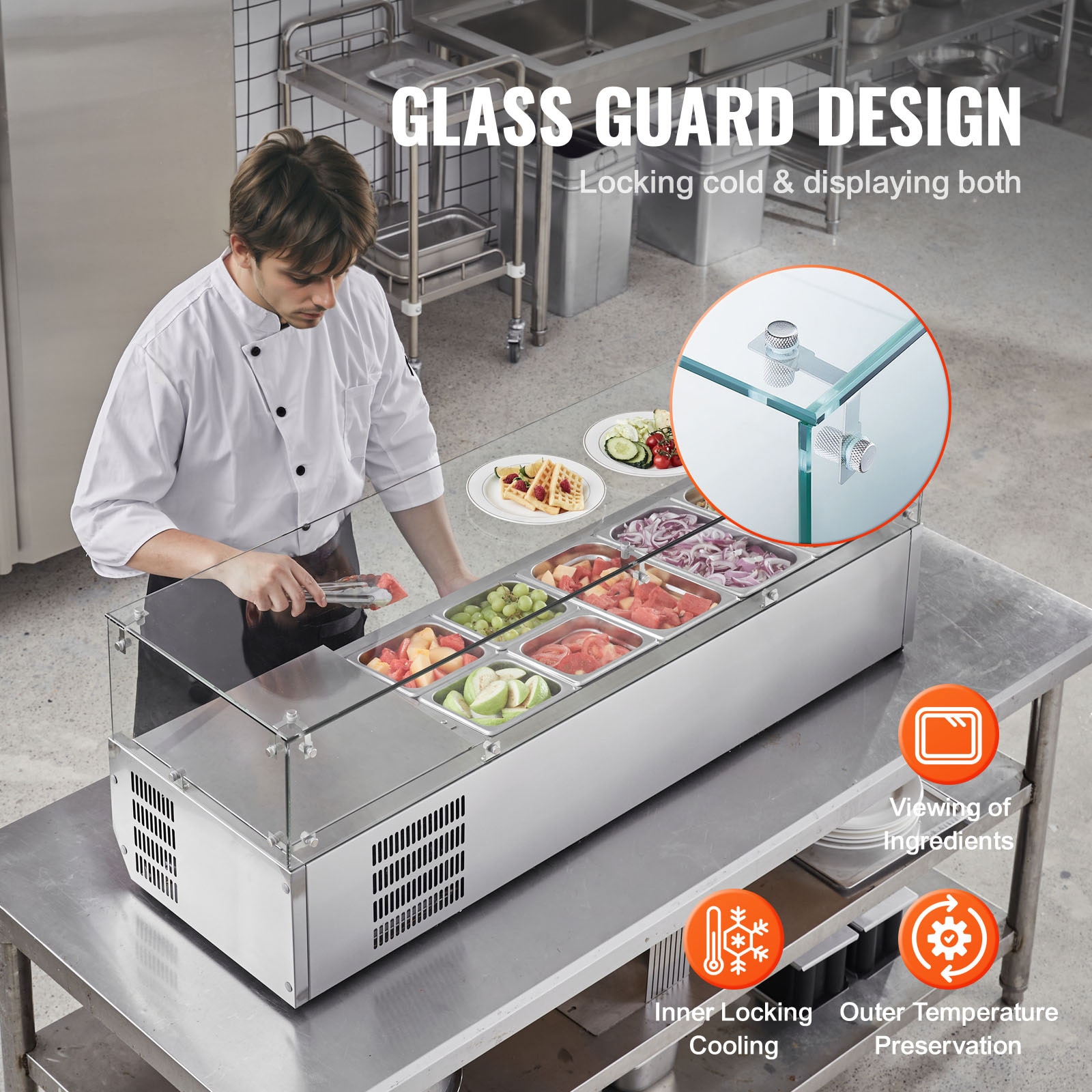 SVOPES SCBLZLZDWT5503163V1 Refrig-Prep-Tables - View #5