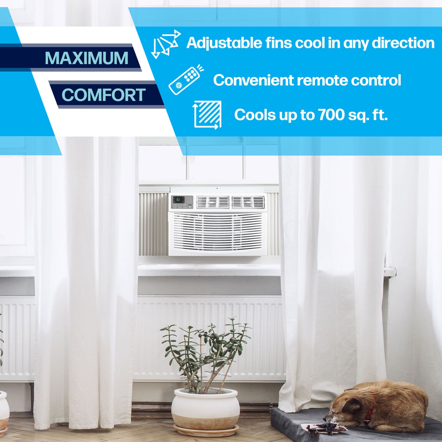 Arctic Wind 1AW15000EA Window-Air-Conditioners - View #2