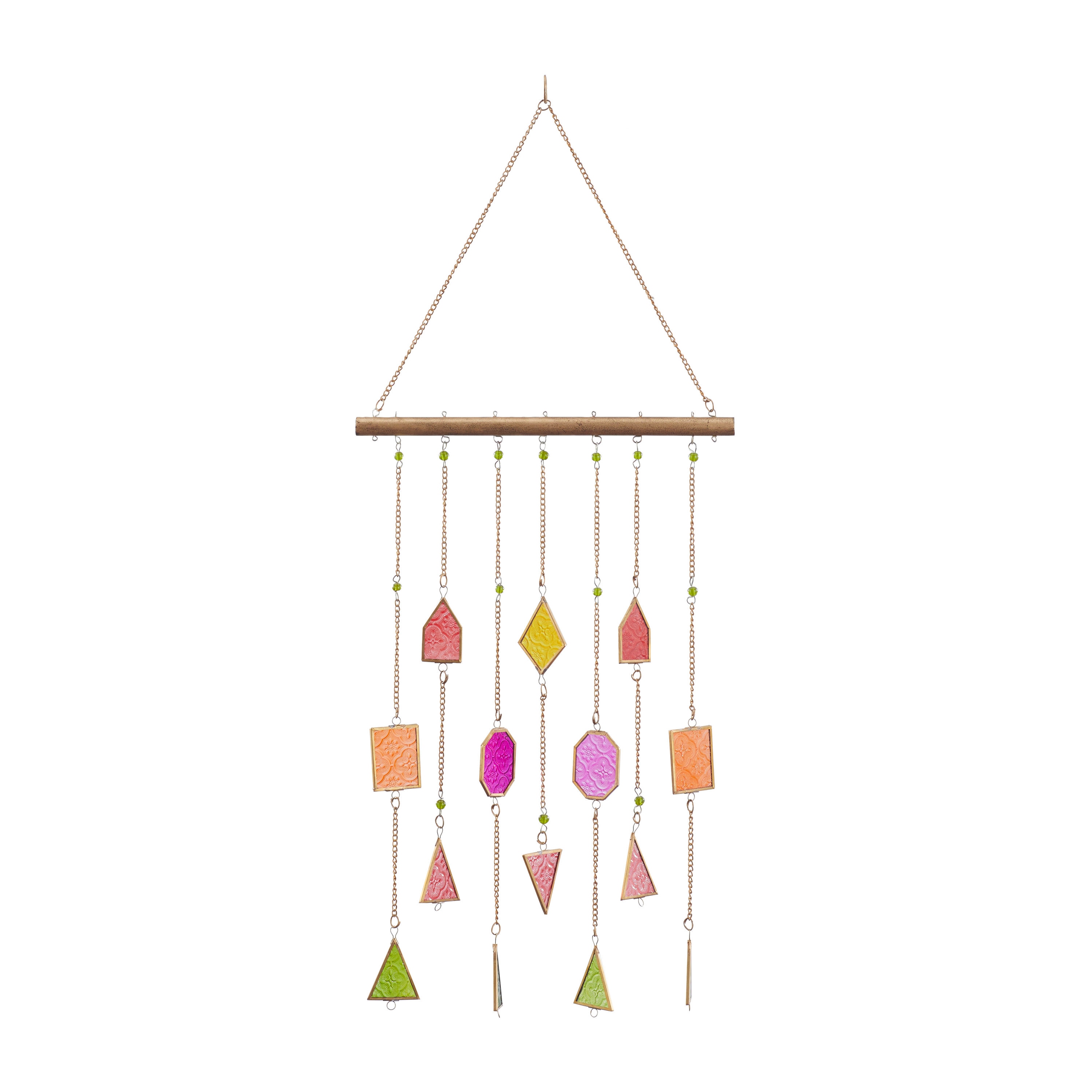 The Novogratz 91984 37-in Metal Bell Wind Chime