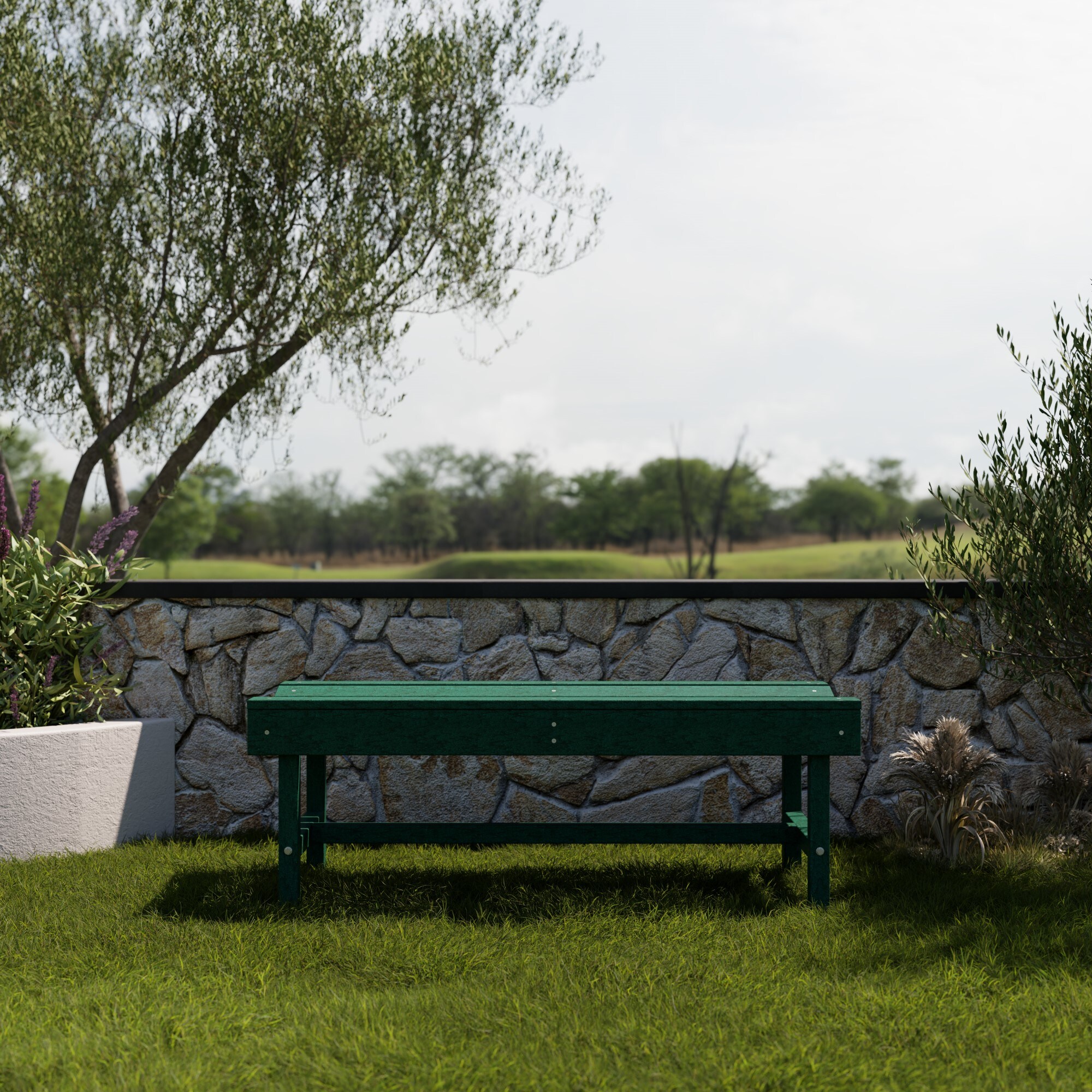 Wildridge LCC-224-TG benches - View #2