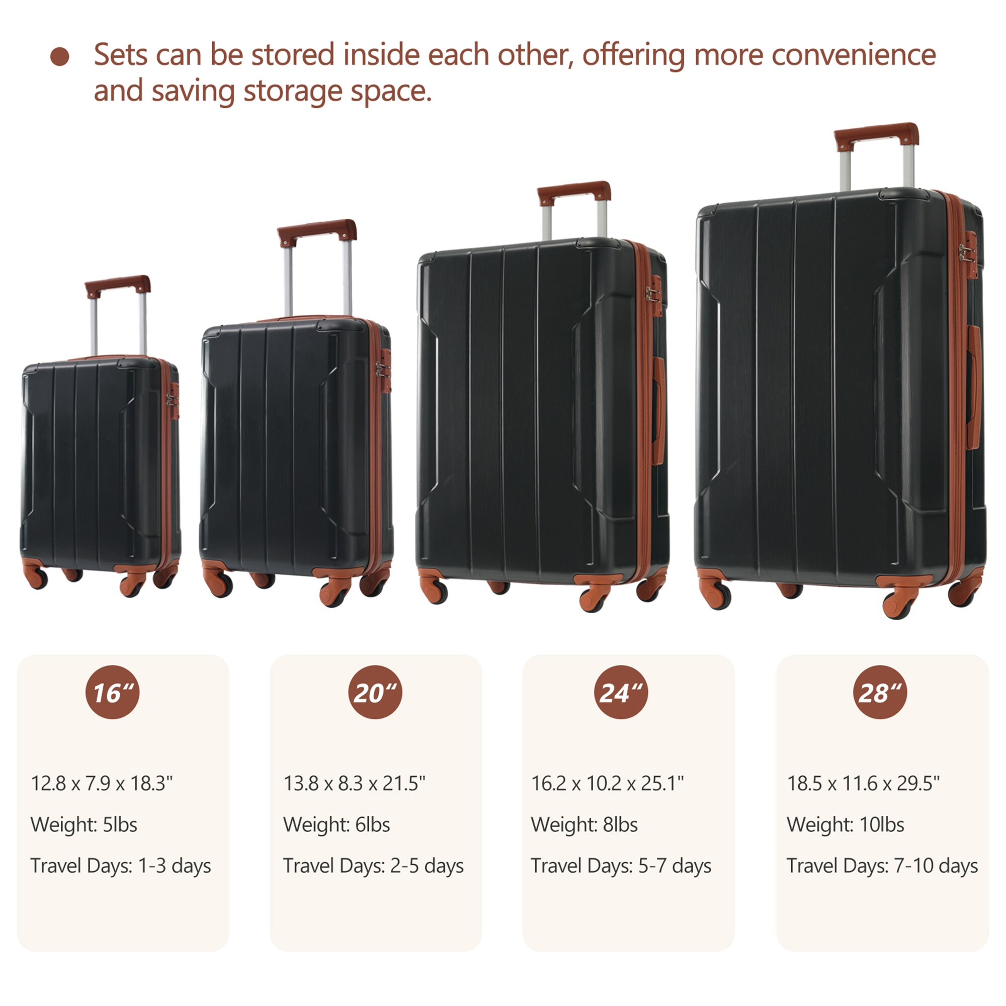 Bybafun YD9500024 Luggage-And-Luggage-Sets - View #11