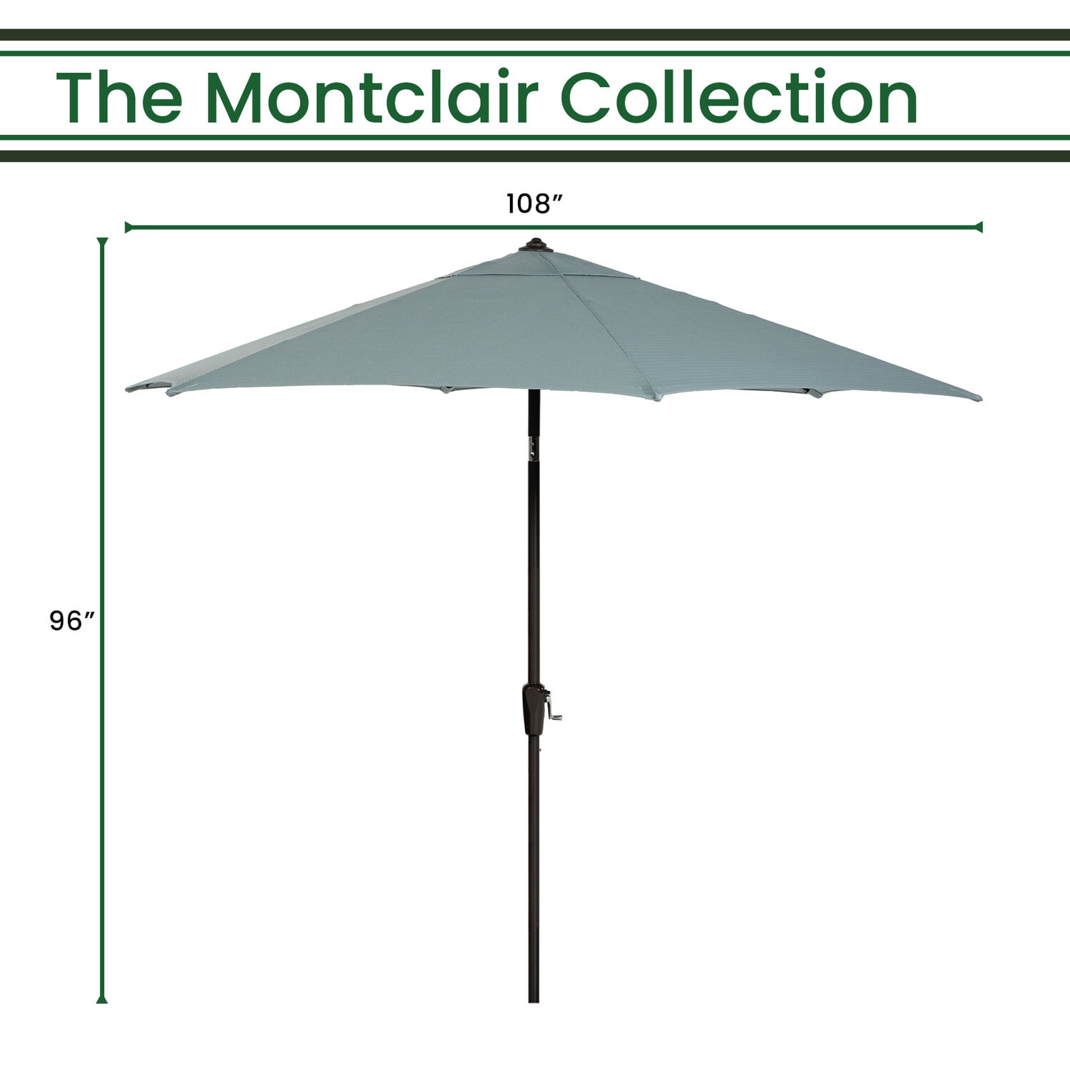 Hanover MCLRUMB9-BLU Umbrellas-2 - View #2