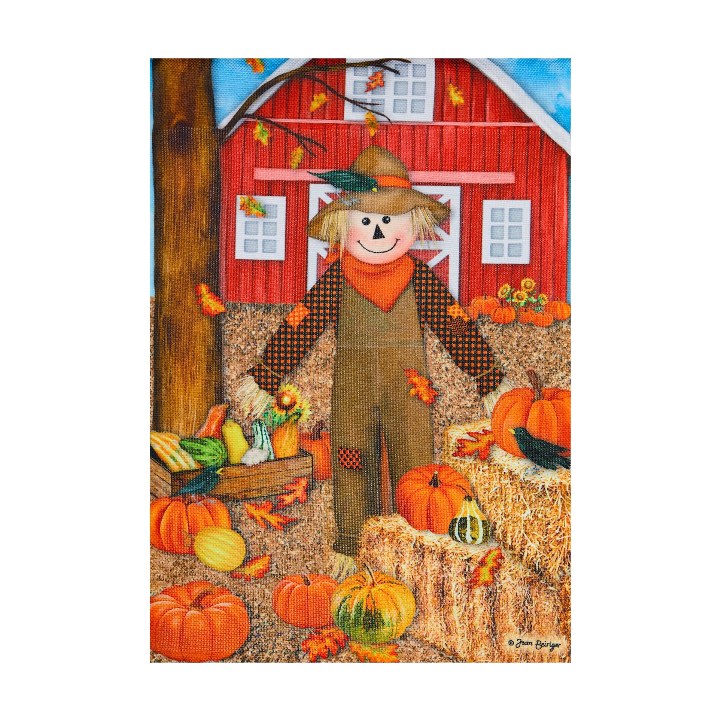Style Selections ZL14BS11942 1-ft W x 1.5-ft H Fall Garden flag