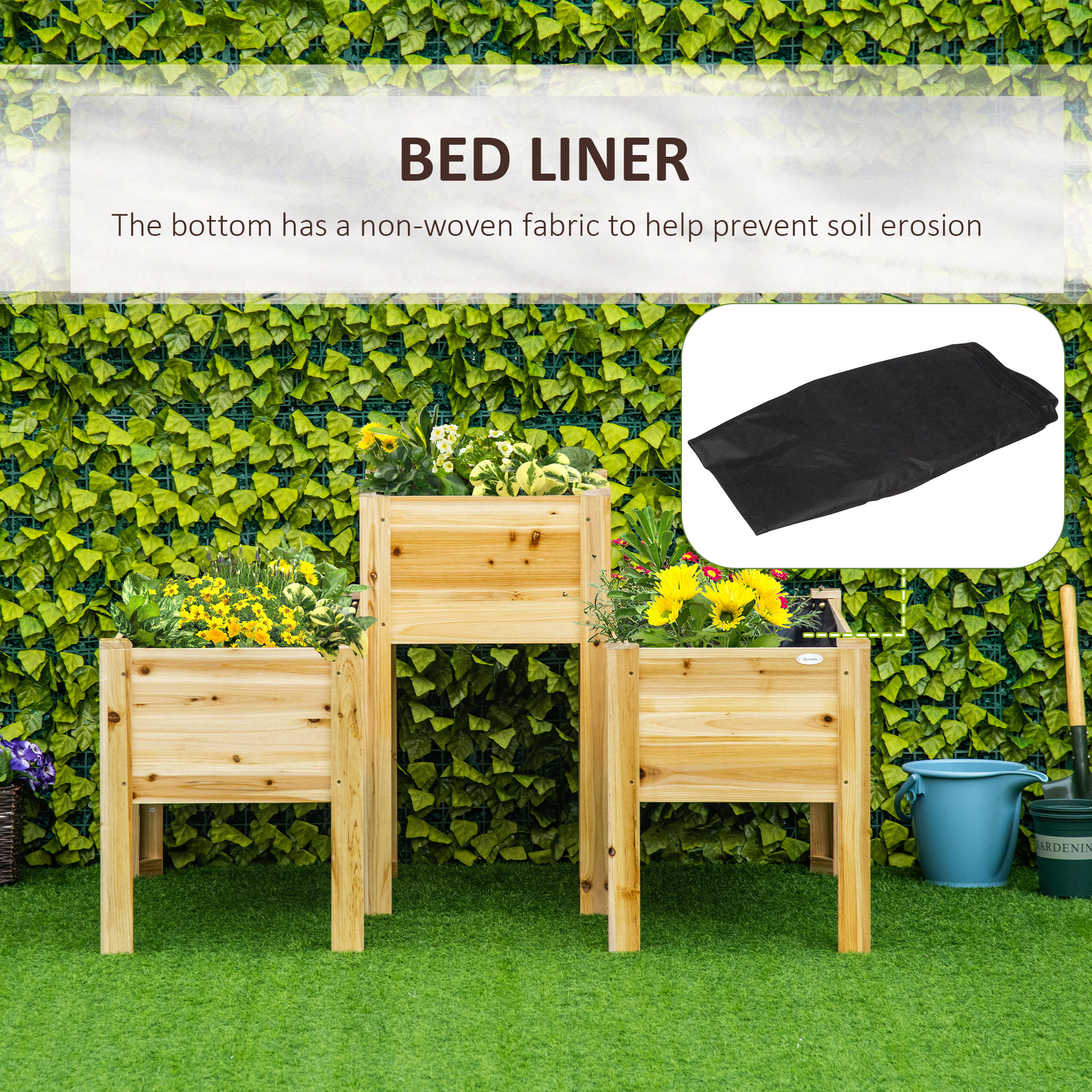 AHIOU HOME ZAAHG-P217243GB Raised-Planter-Boxes - View #6