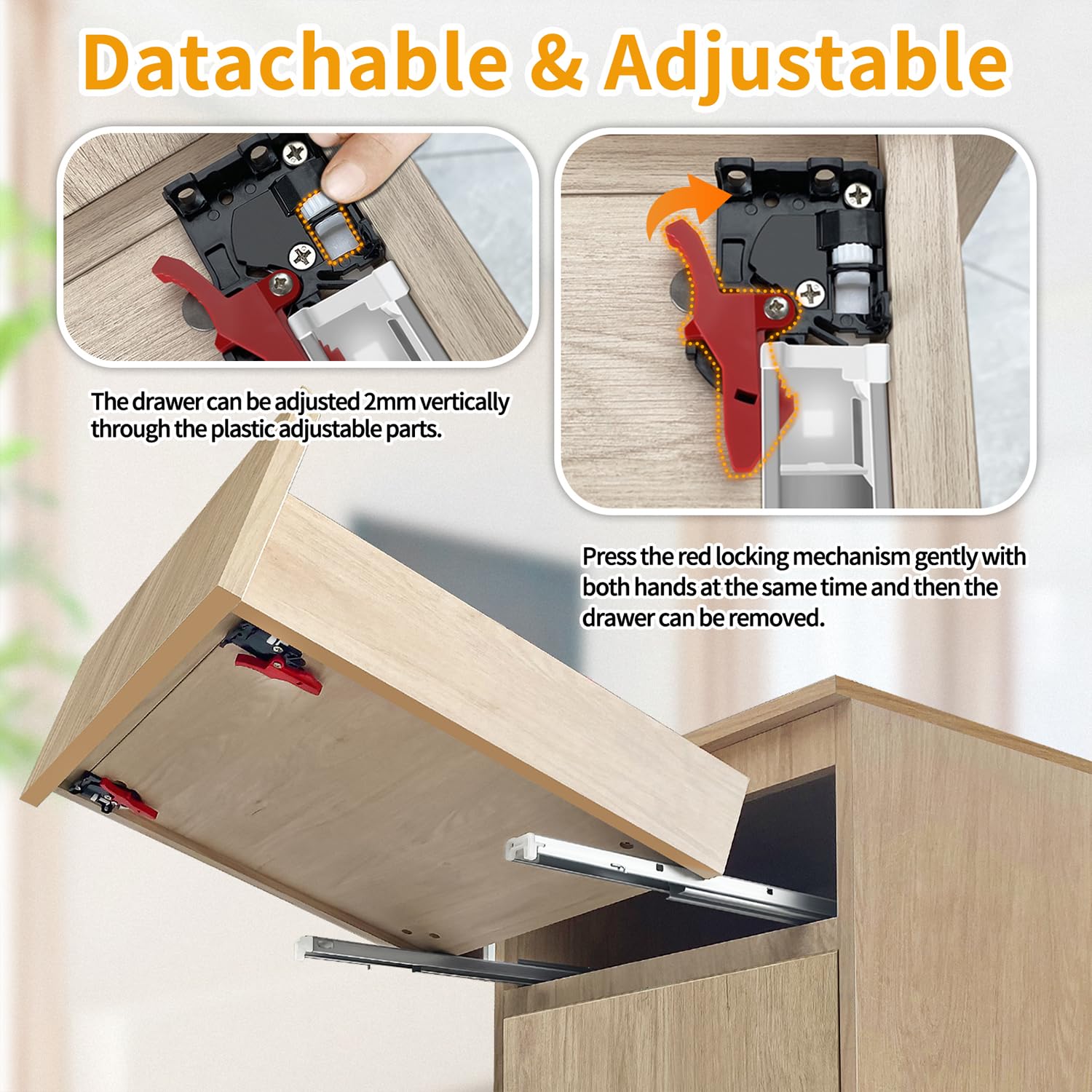 SenQWFa LDC0821C270 Drawer-Slides - View #4