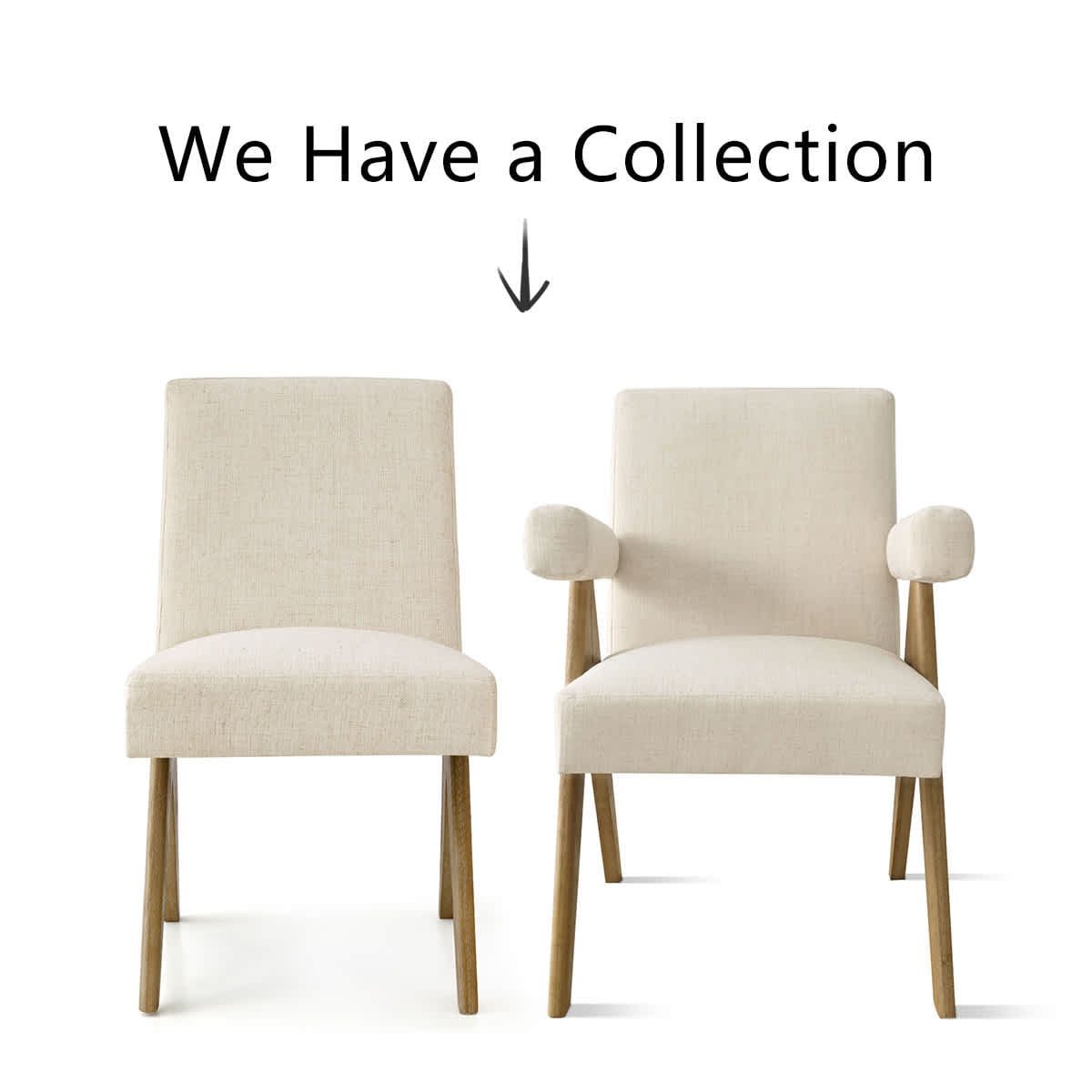 Maison Boucle MORGAN-AC-OK-BEIGE-2 Dining-Chairs - View #5