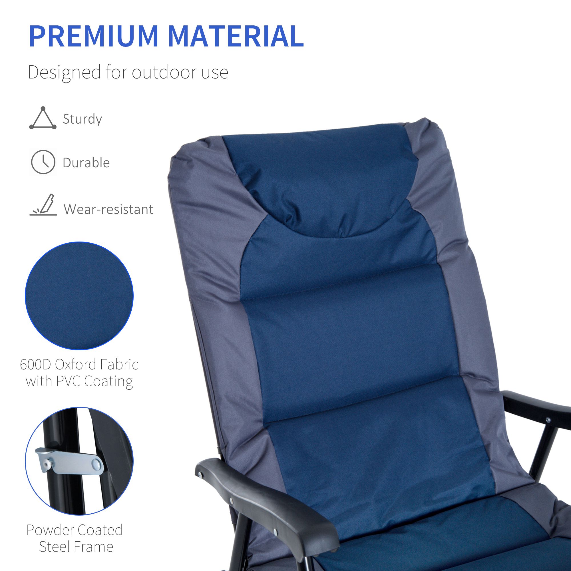 Outsunny 84B-208 Patio-Chairs - View #6