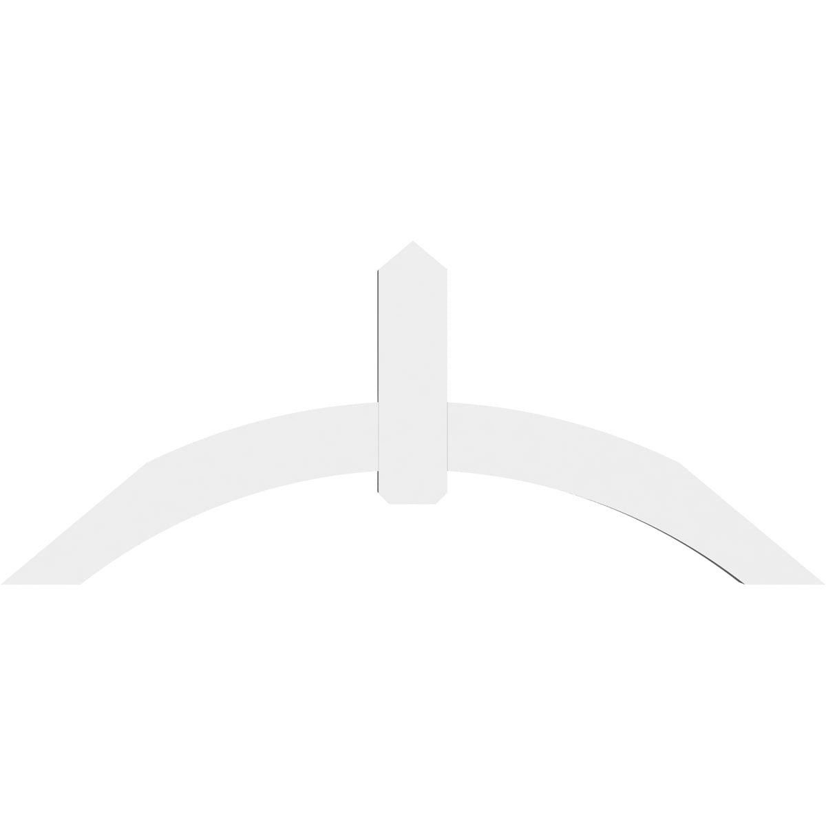 Ekena Millwork GBP072X30X0406ARC00 Exterior-Brackets-Braces - View #2