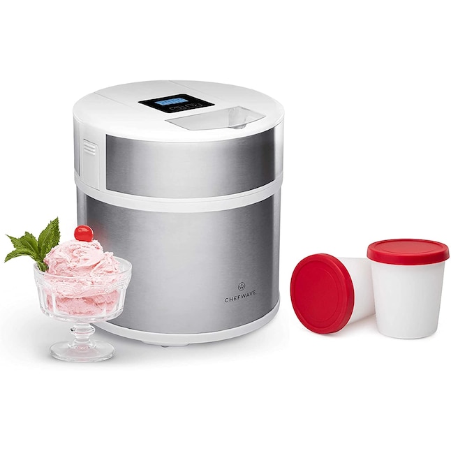 Chefwave 2-Quart Electric Ice Cream Maker in the Ice Cream Makers  department at