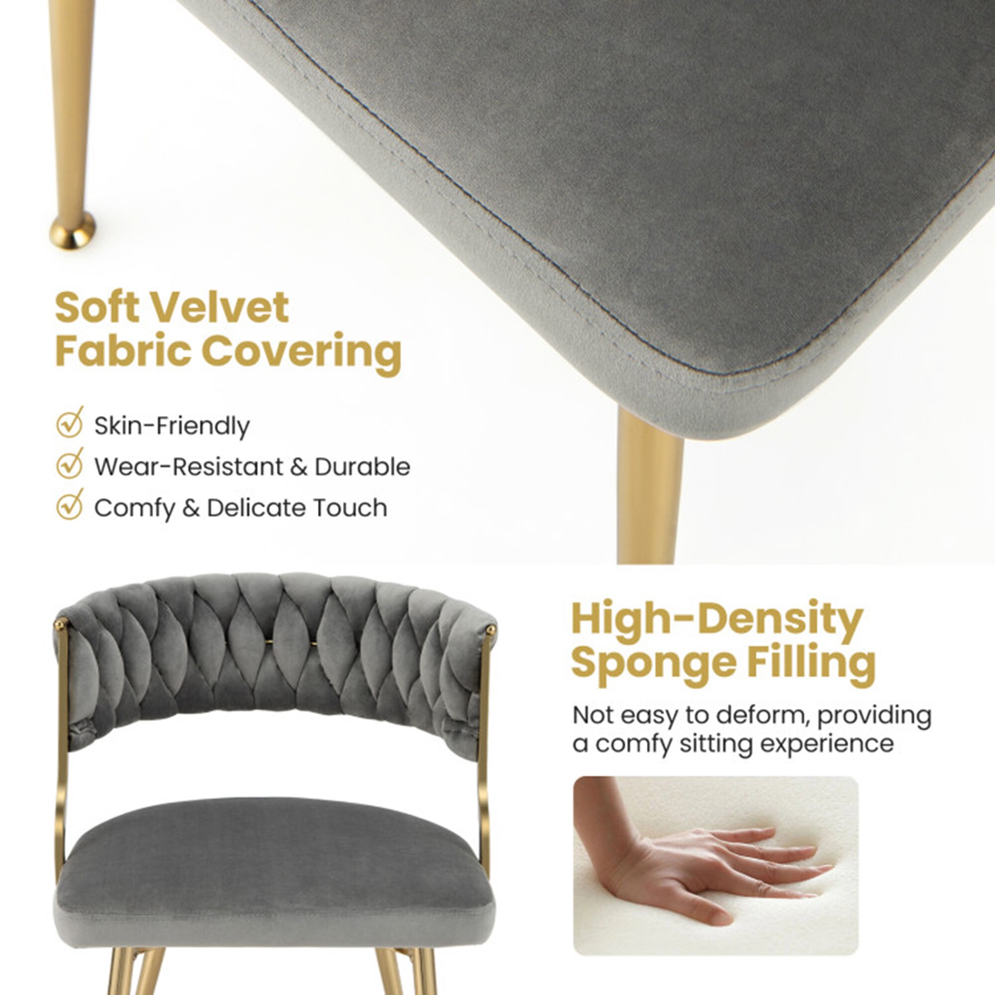 Clihome TM-WF010762AAA Dining-Chairs - View #6