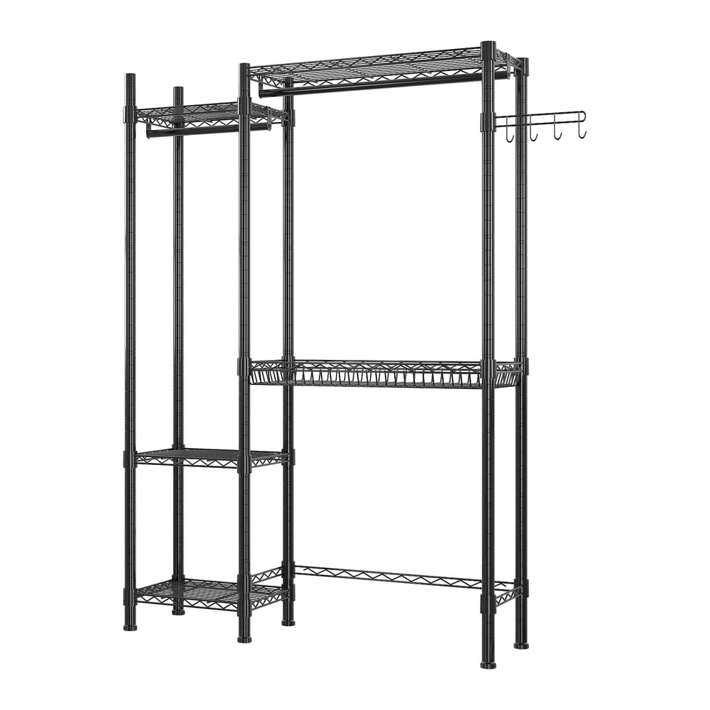 Winado LO1G52002944 Black Steel Clothing rack