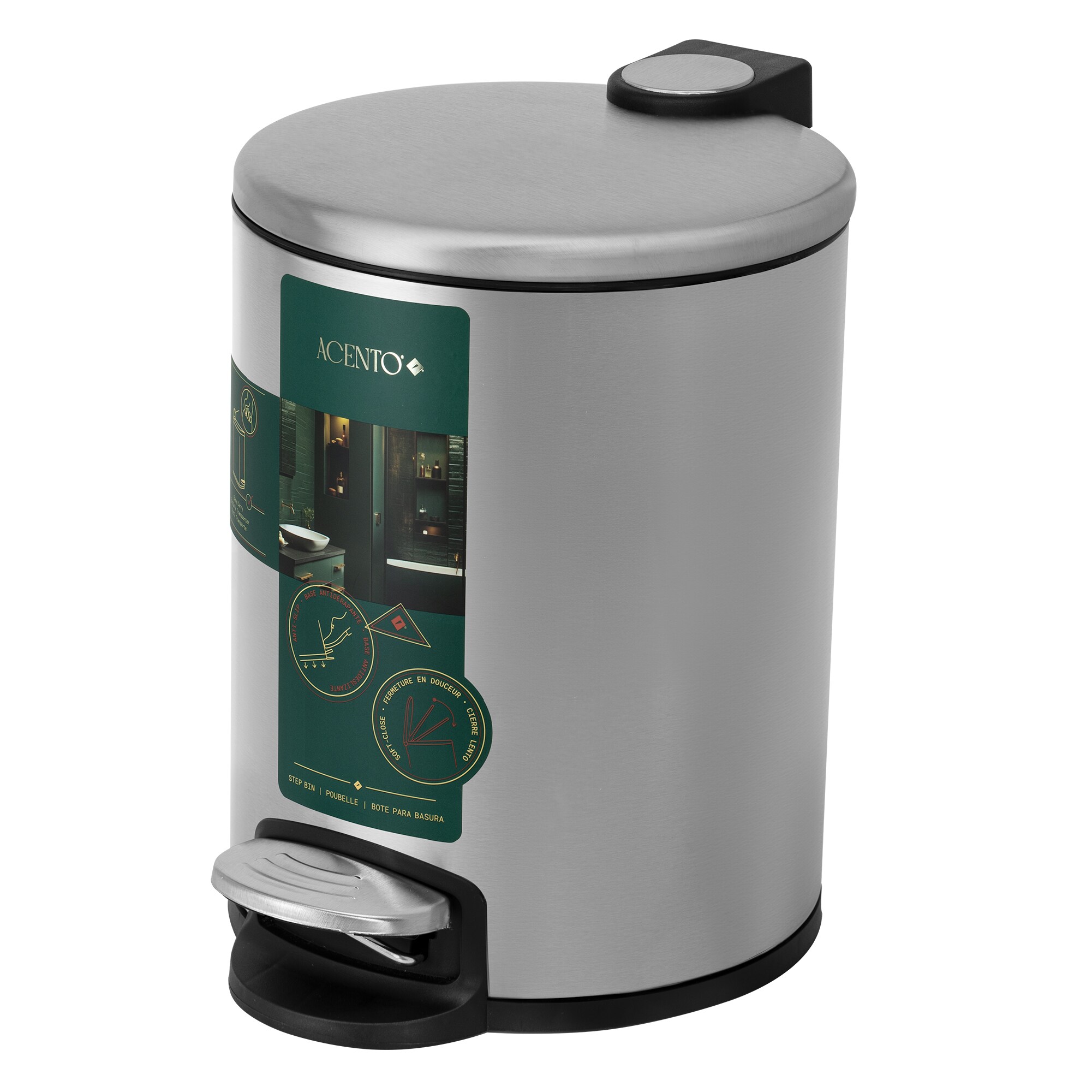 ACENTO WB428BST wastebaskets - View #7