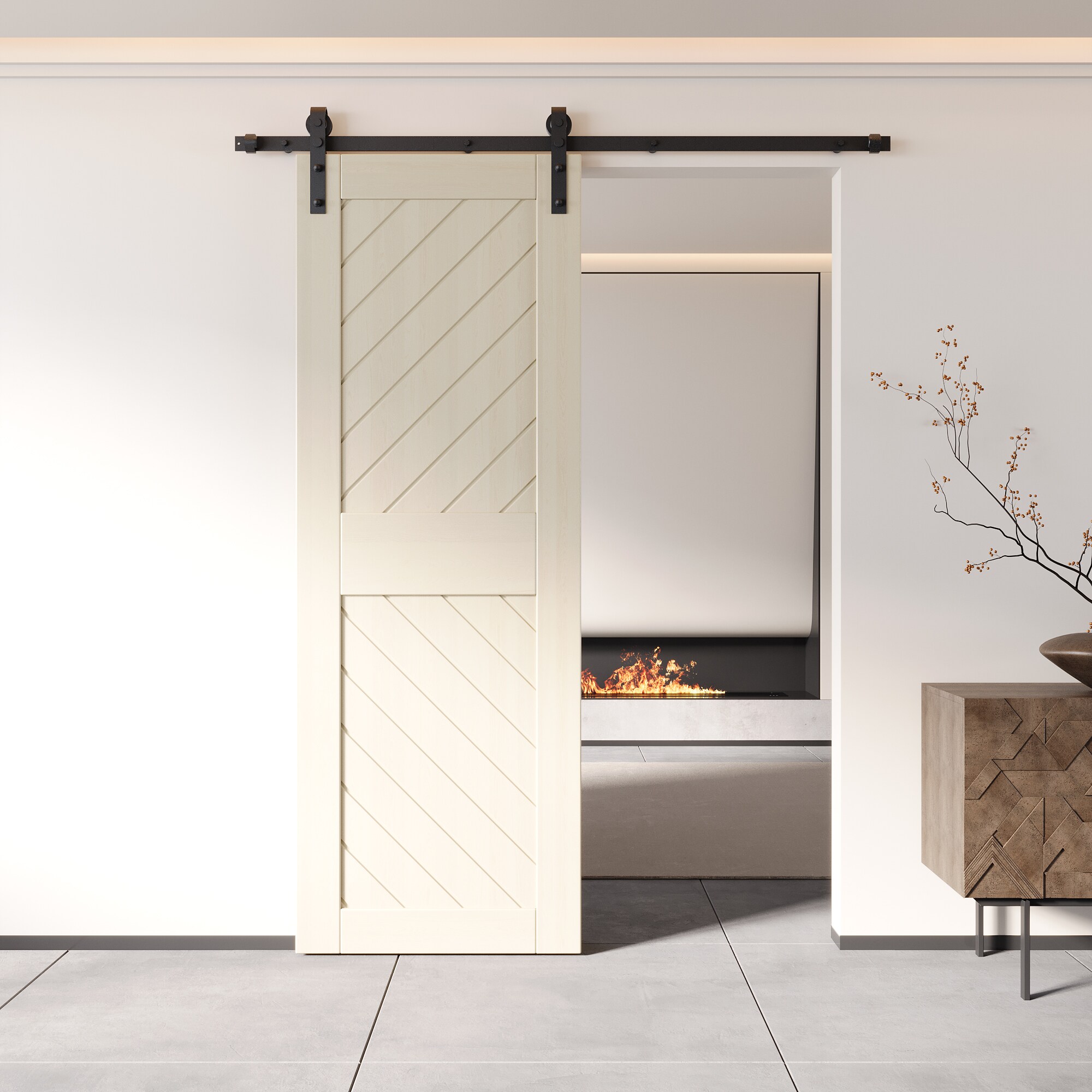 HOMACER XT3-2684-TG Barn-Doors - View #8