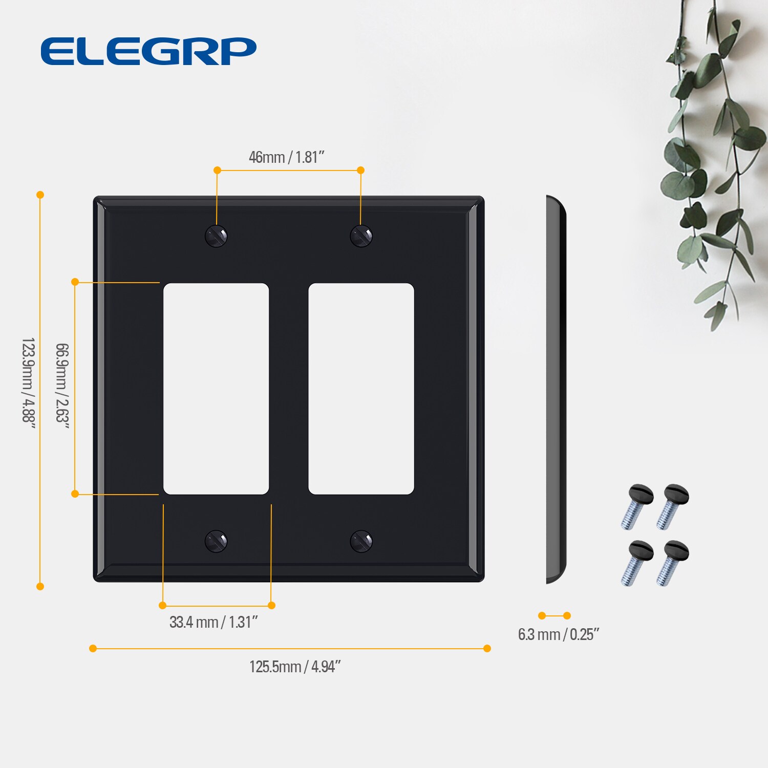ELEGRP 3032M-BL10 Electrical-Wall-Plates - View #4