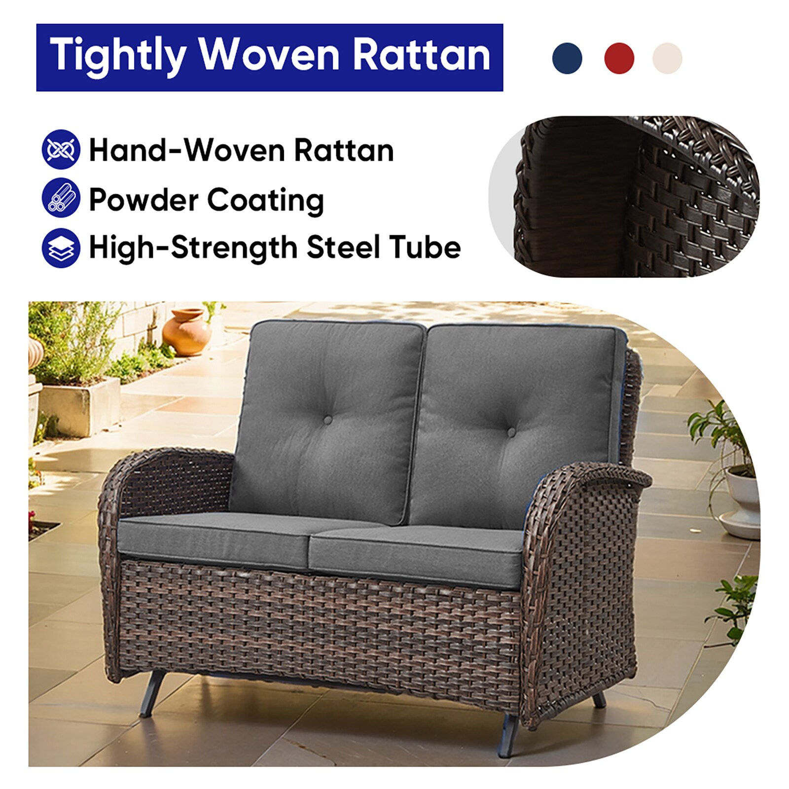 Rilyson FS115-3 Patio-Sofas-Daybeds - View #5