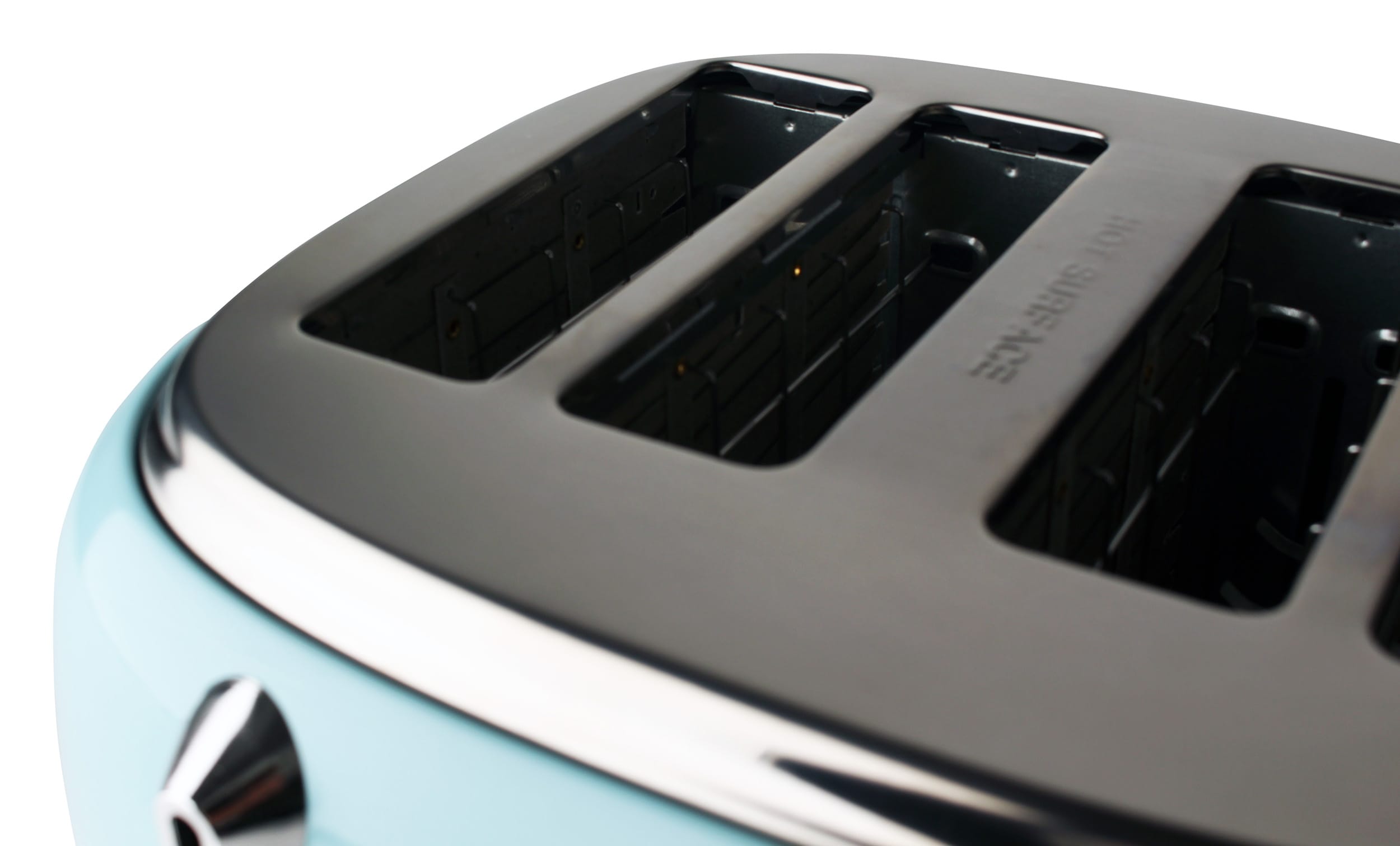 Haden Poole Blue Highclere 4 Slice Wide Slot Toaster - World Market