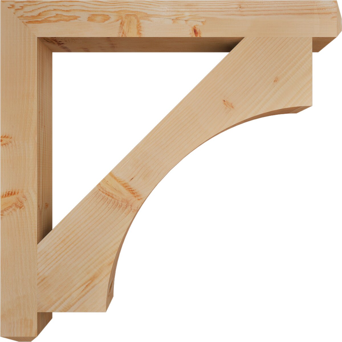 Ekena Millwork BKT04X38X38WTL04SDF Exterior-Brackets-Braces - View #3