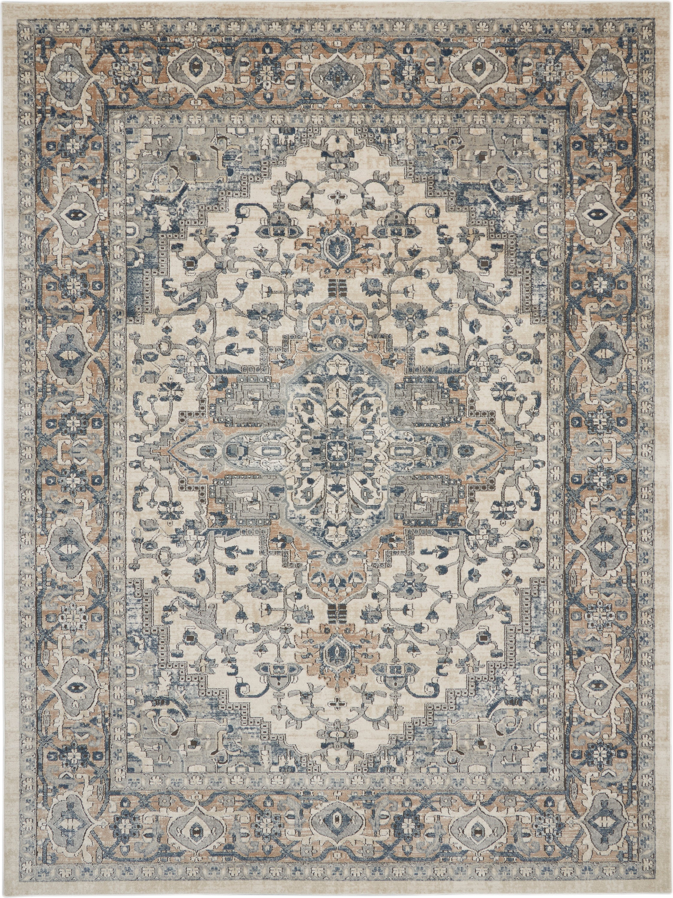 Nourison Prismatic PRS02 Beige/Silver Area Rug – Incredible Rugs