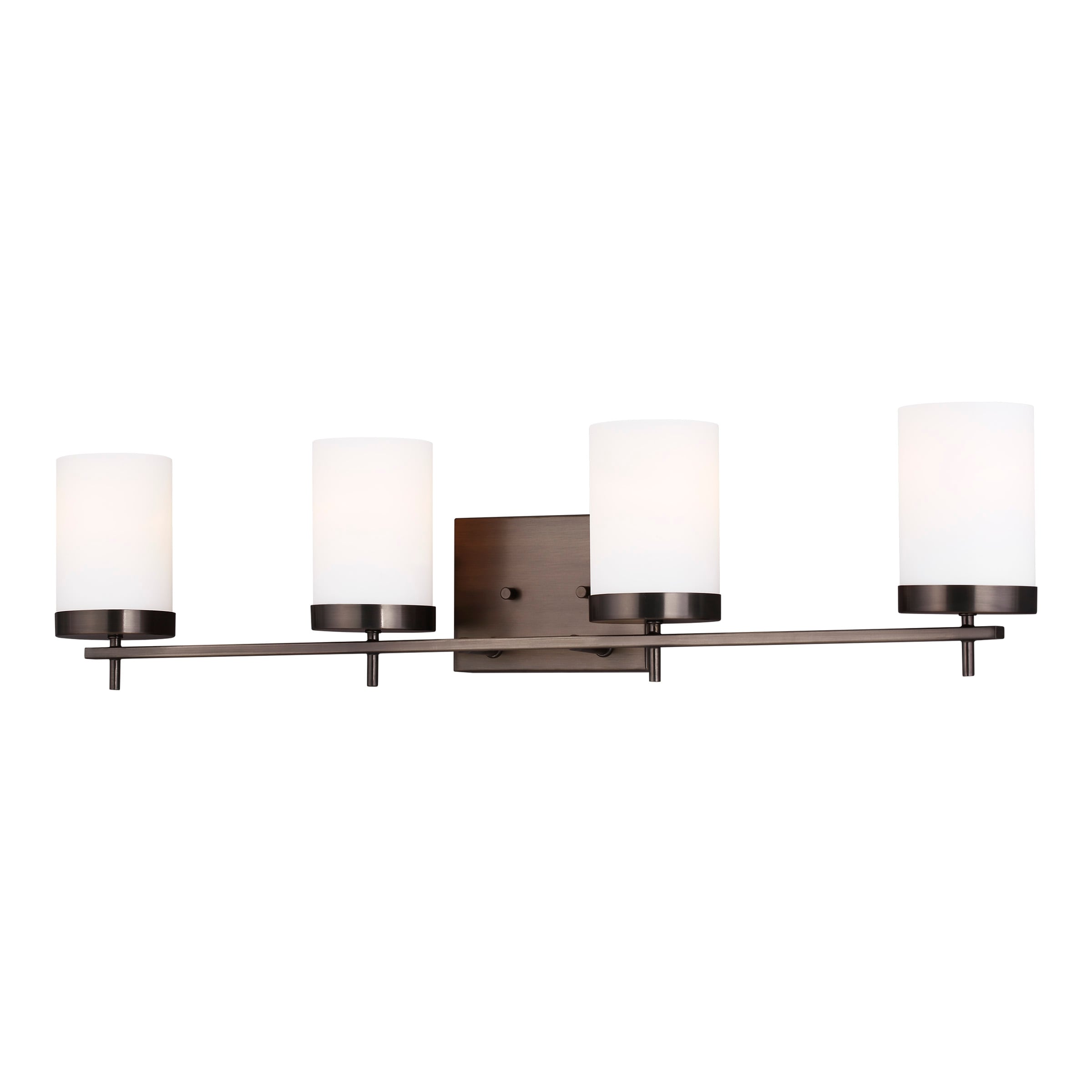 Generation Lighting 4490304EN3-778 Zire 34-in 4 -Light Oil-rubbed Bronze Modern/contemporary Vanity light