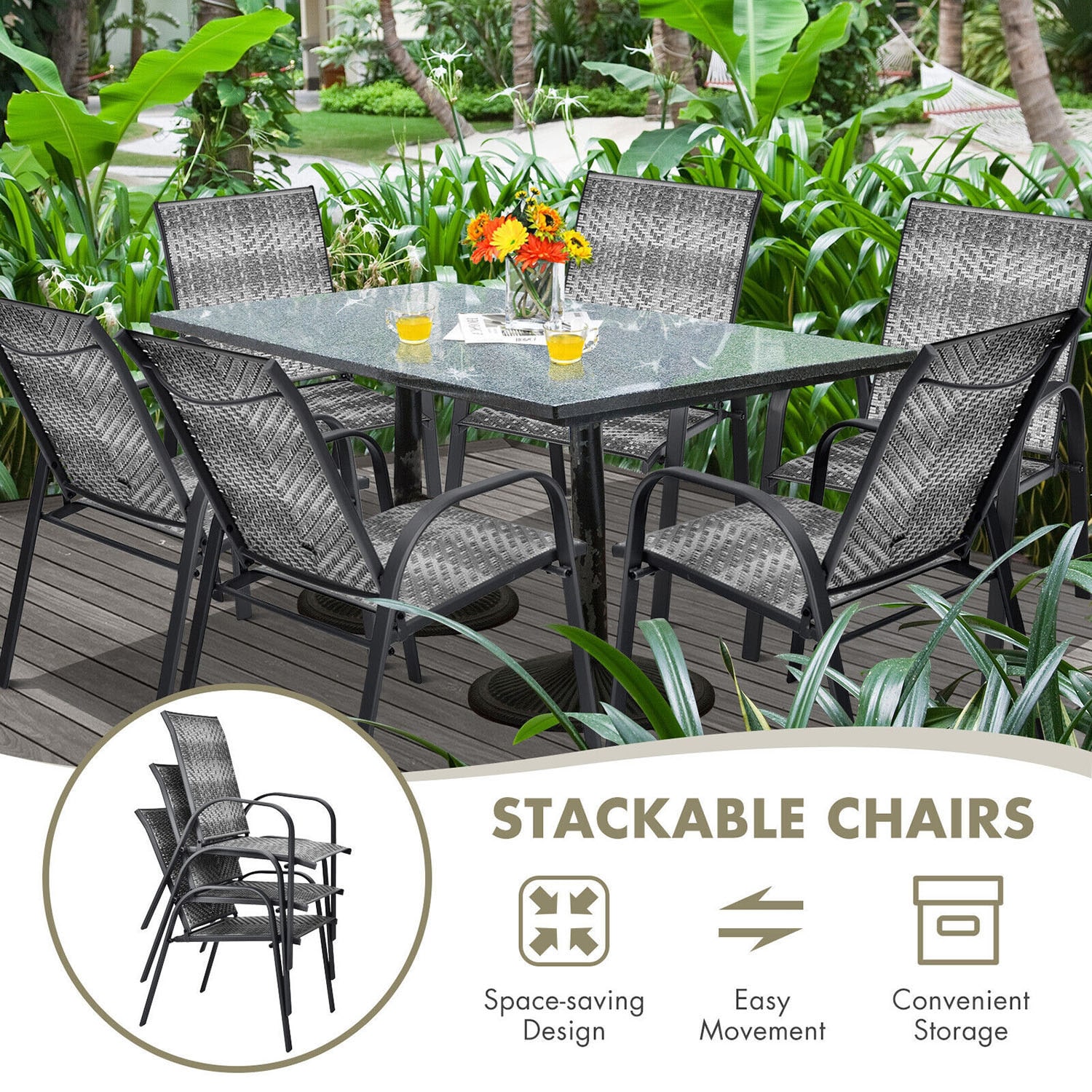 Clihome CL-GR-6-10511 Patio-Chairs - View #9