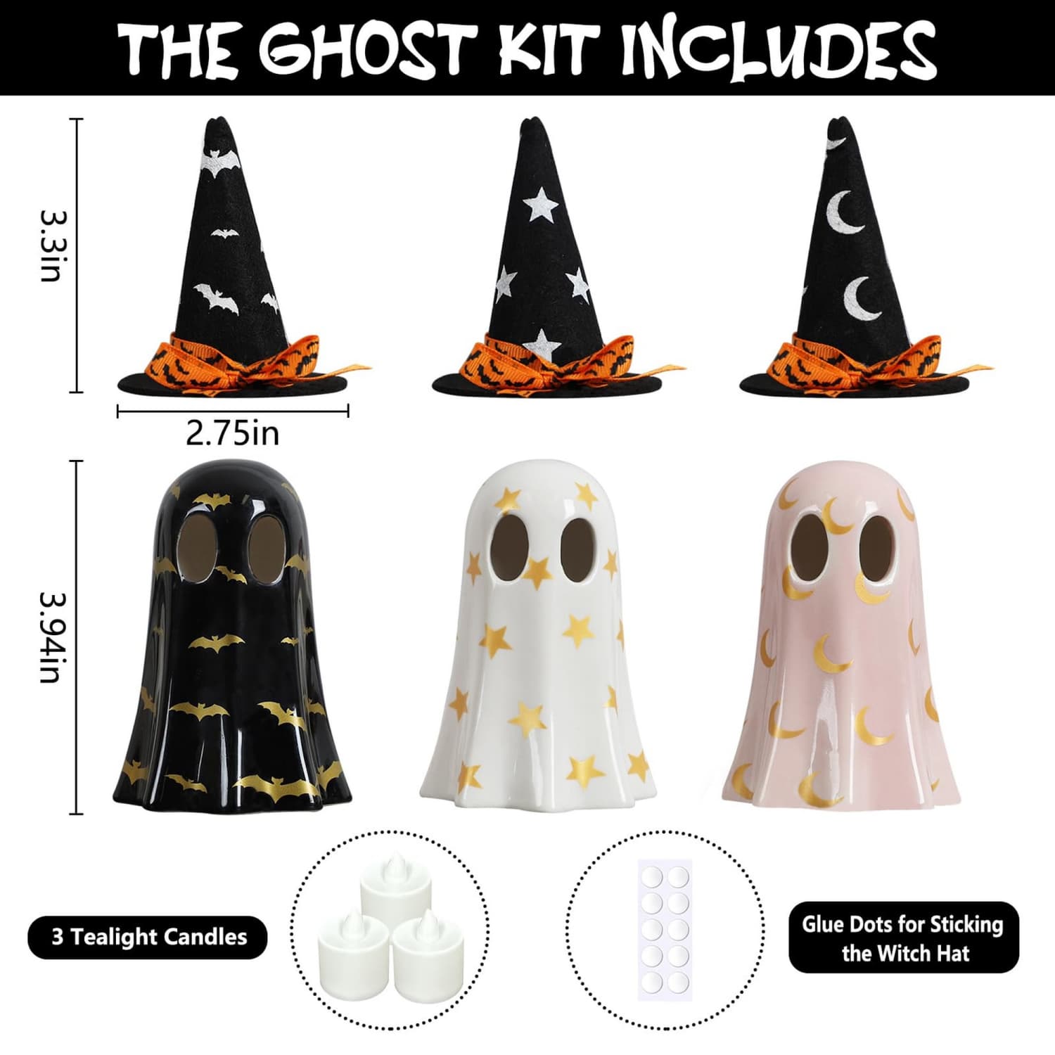 Angel Sar L2ZQYA720HHD15 Table-Halloween-Decor - View #3