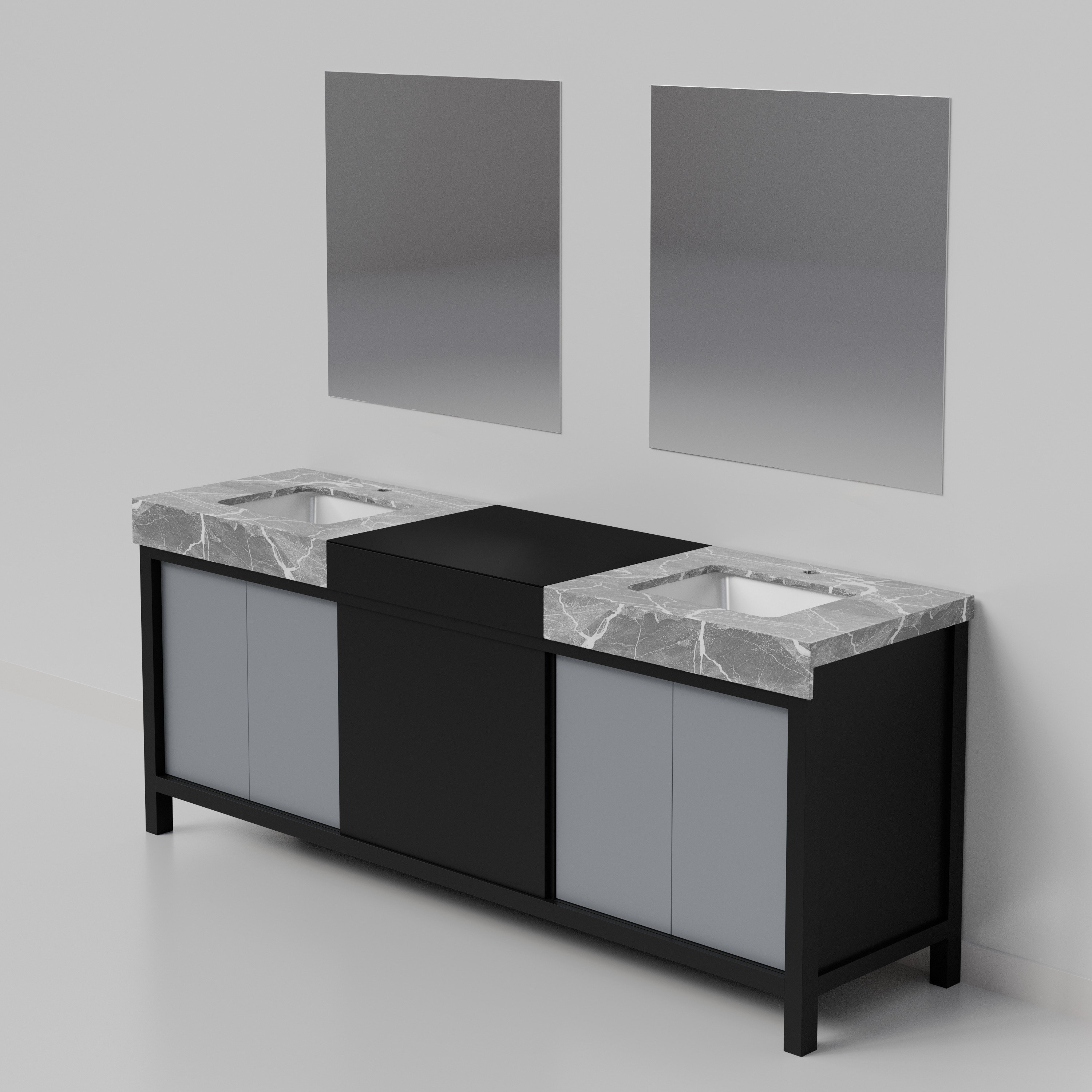 Lexora LZ342284DLISM34 Bath-Vanity-Combo - View #7