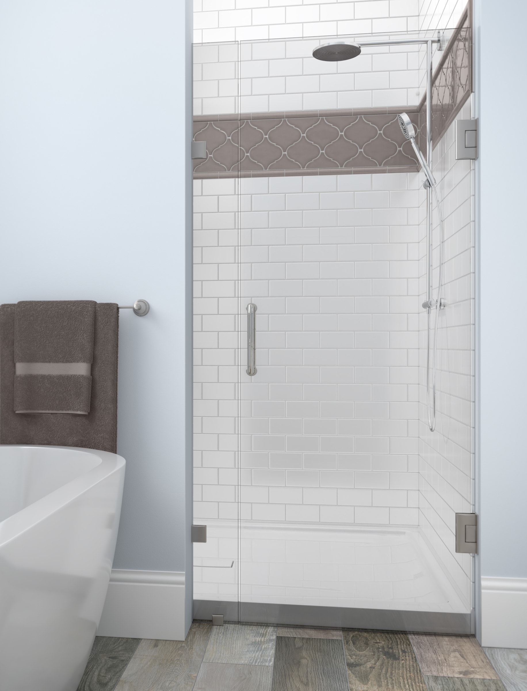 allen + roth 857827 Wall-Trim-Accent-Tile - View #2