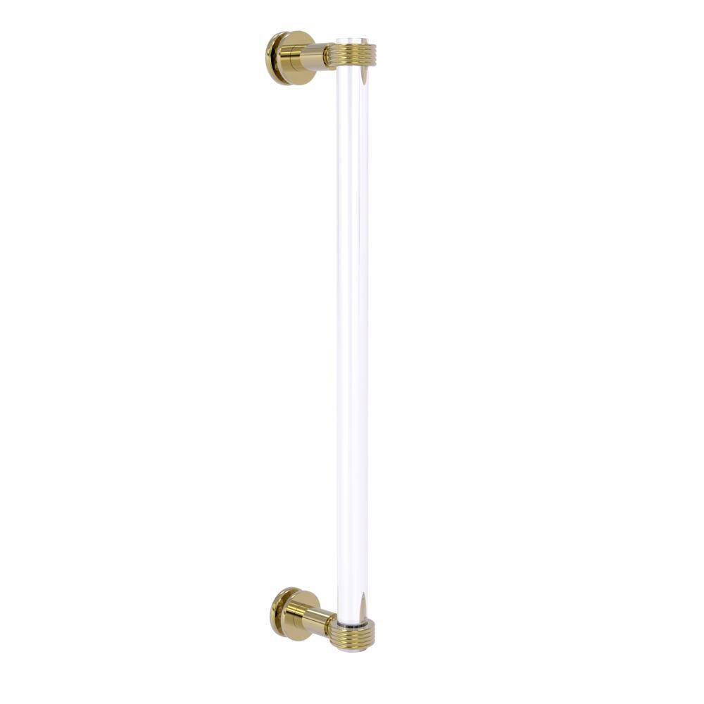 Allied Brass CV-407G-18SM-UNL Unfinished 18-Inches Hinged shower door Handle